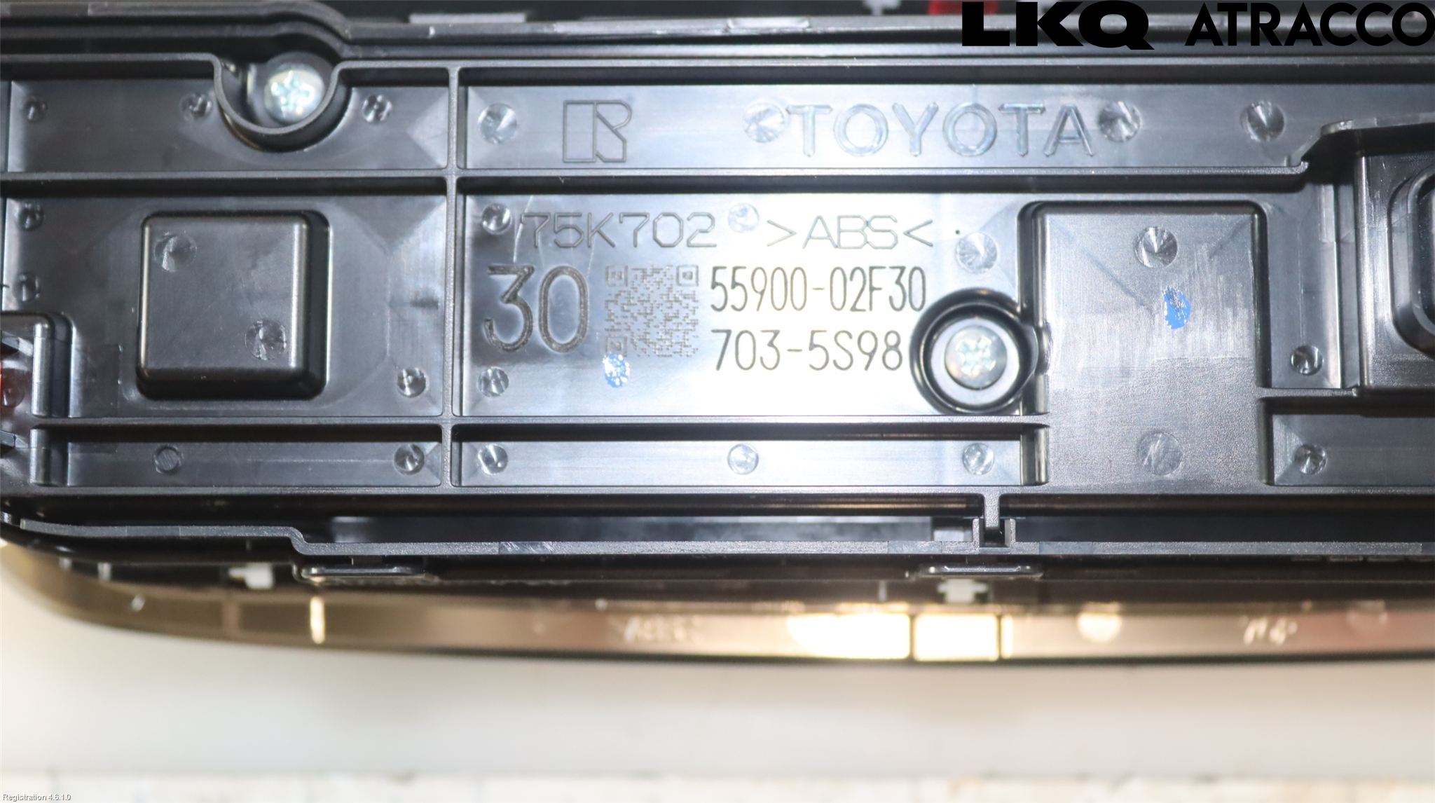 Toyota COROLLA 19- Varmeapparat Panel(Regulering)