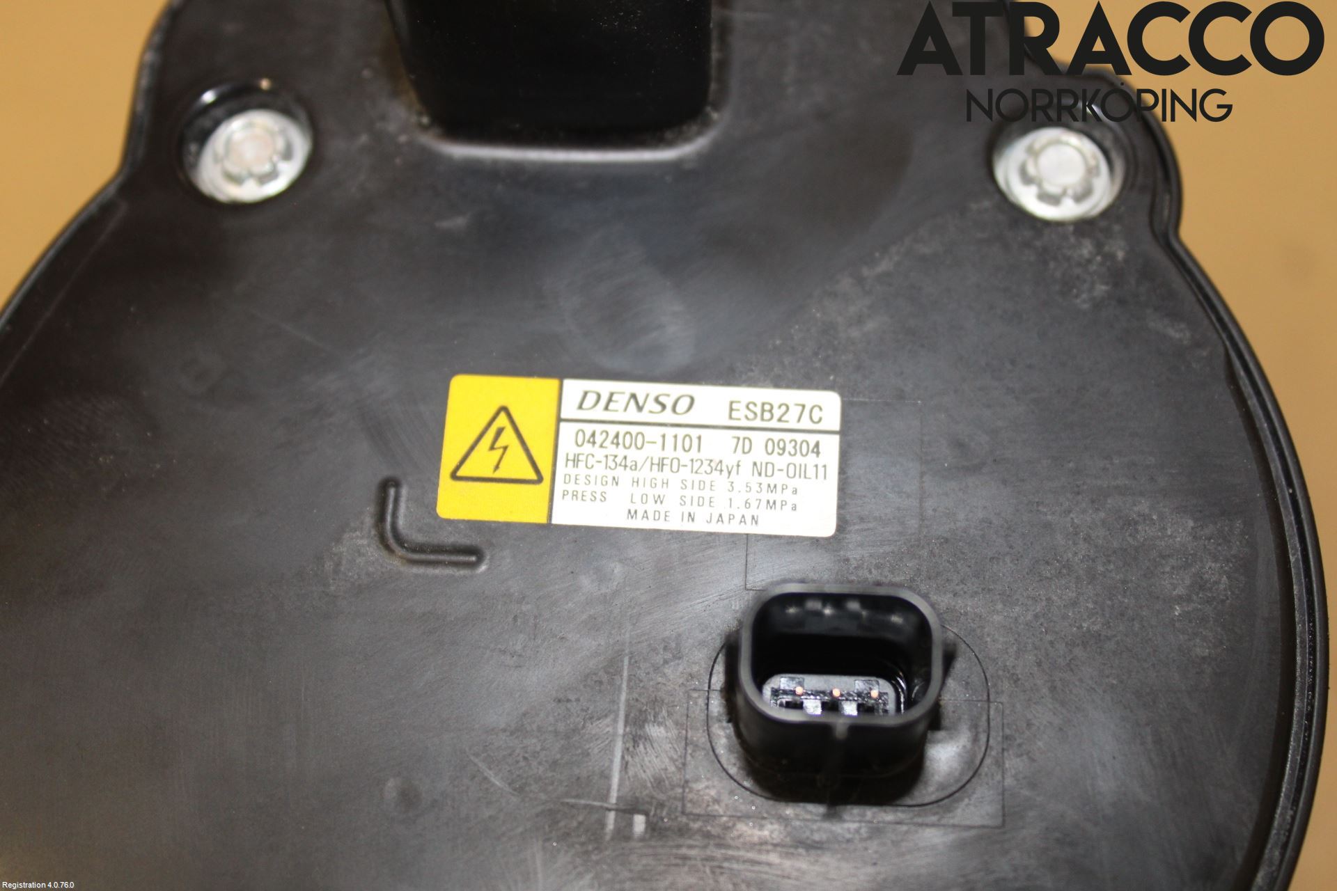 Toyota RAV4 19- Varme Ac Kompressor