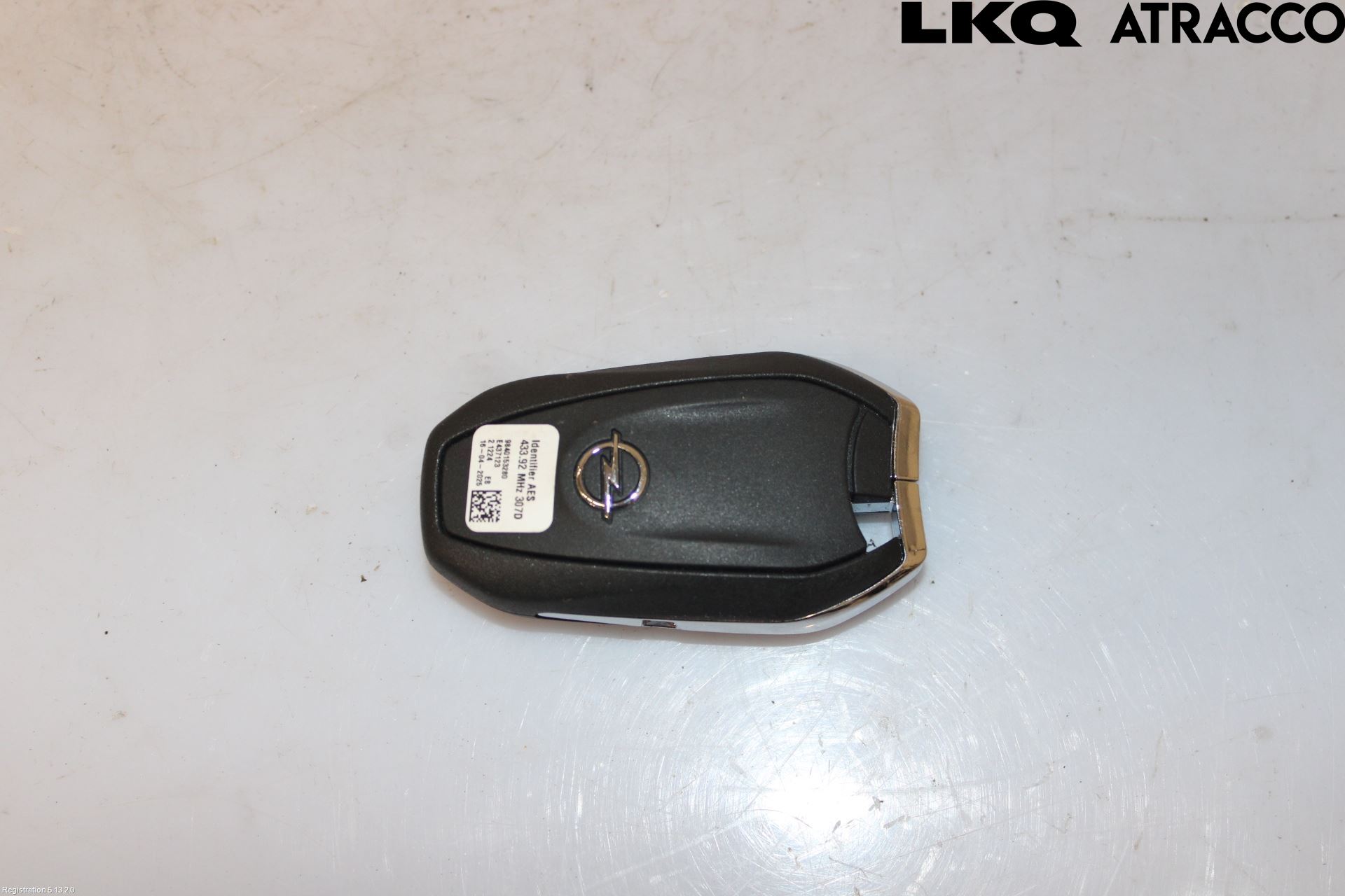 Opel GRANDLAND X 18- Nøkkel Fjernkontroll -Alarm