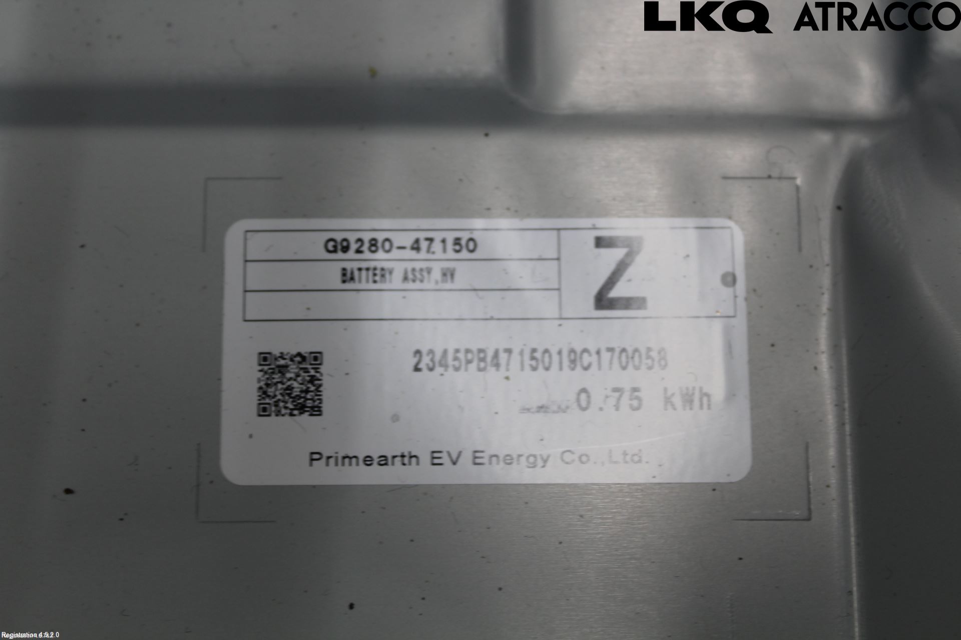 Toyota COROLLA 19- Hybrid Batteri