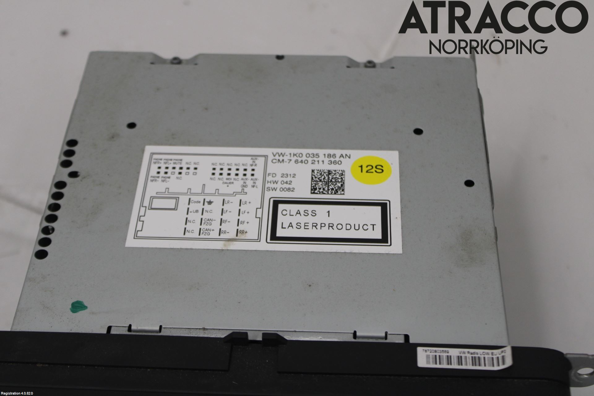 Volkswagen VW CADDY 11-15 Stereo Radio Med Cd