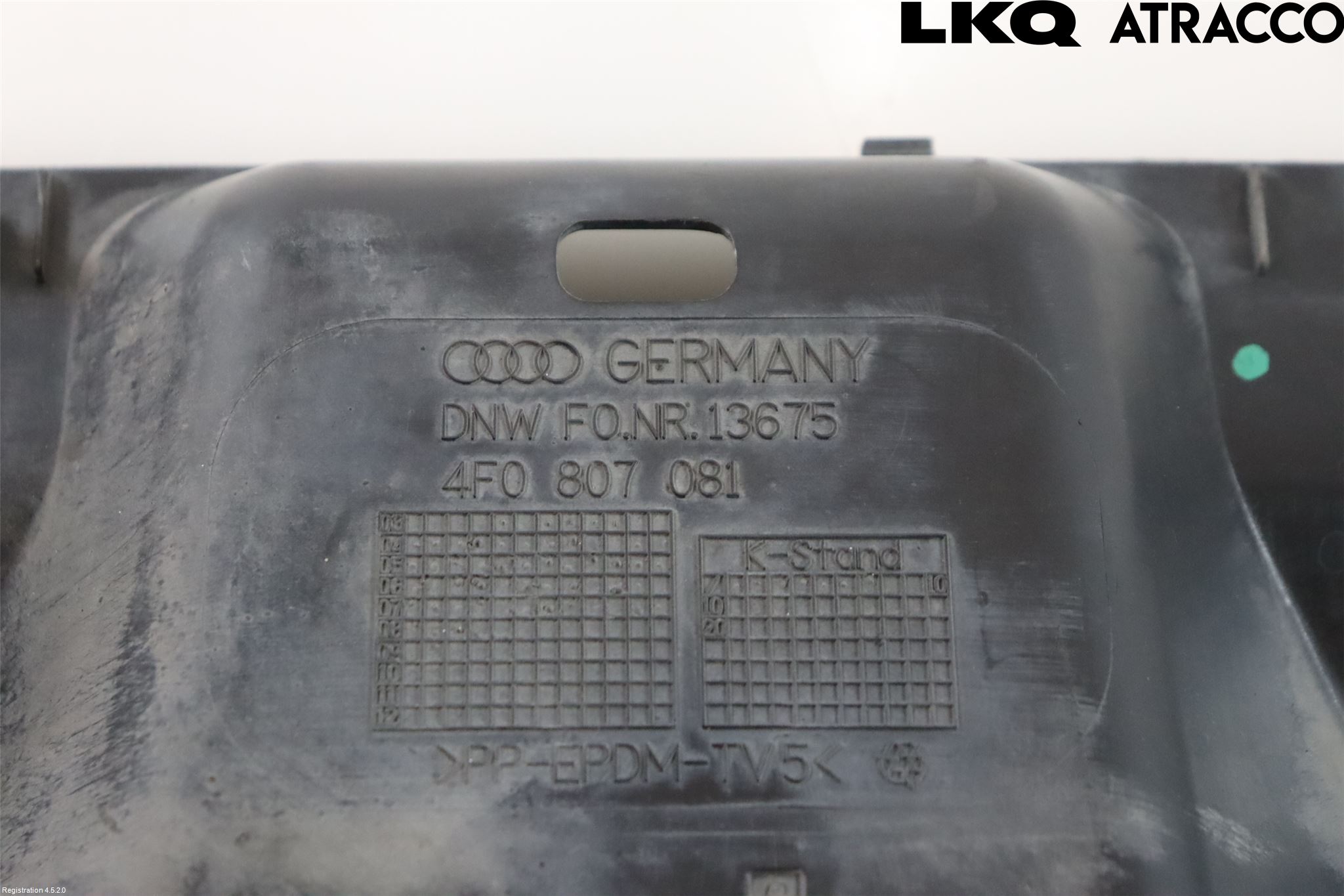 Audi A6/S6     05-11 Frontplate Øvre