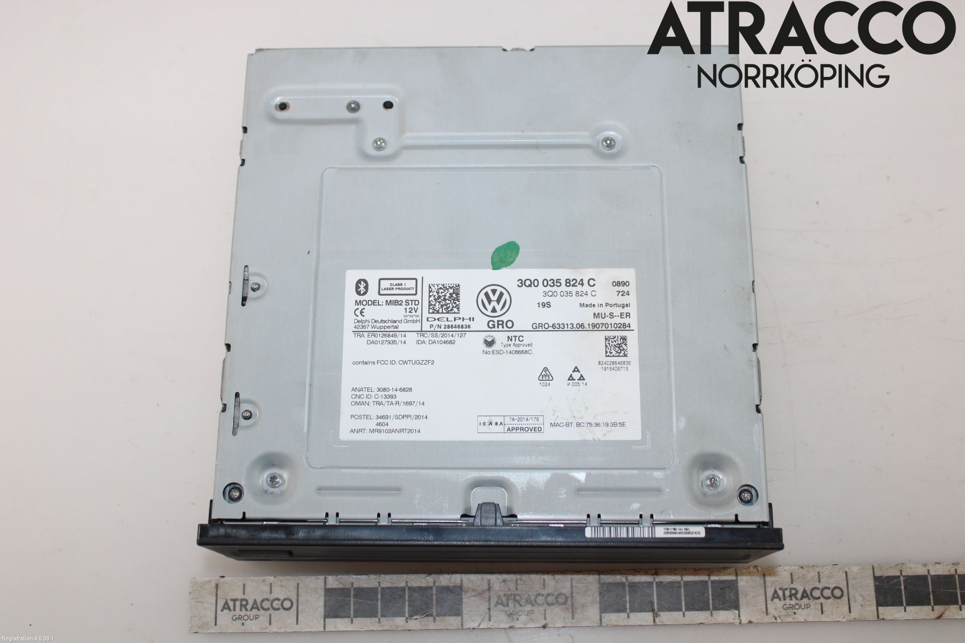 Volkswagen VW TIGUAN 16-24 Stereo Radio Med Cd