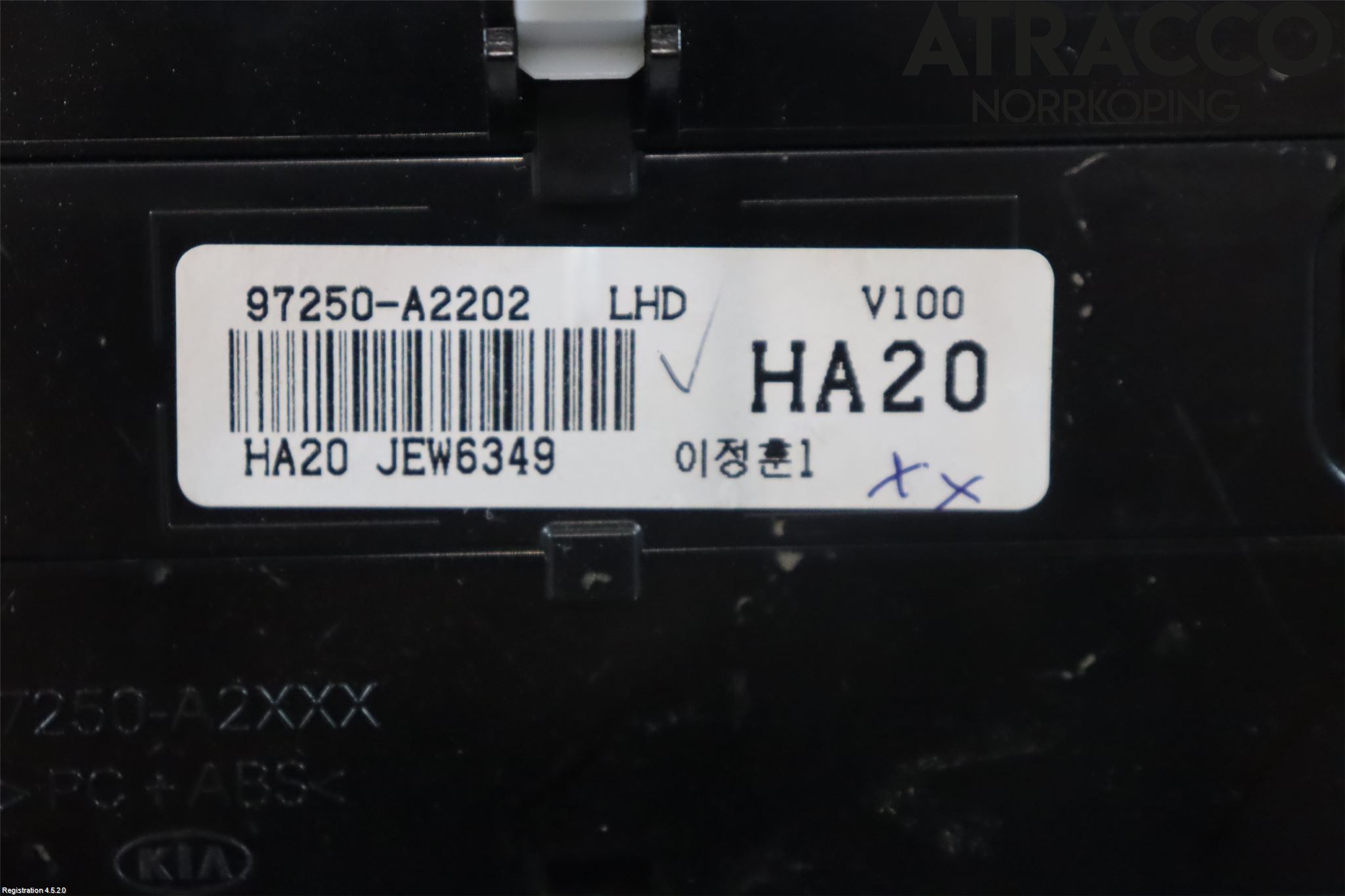 Kia CEED 12-18 Varmeapparat Panel(Regulering)