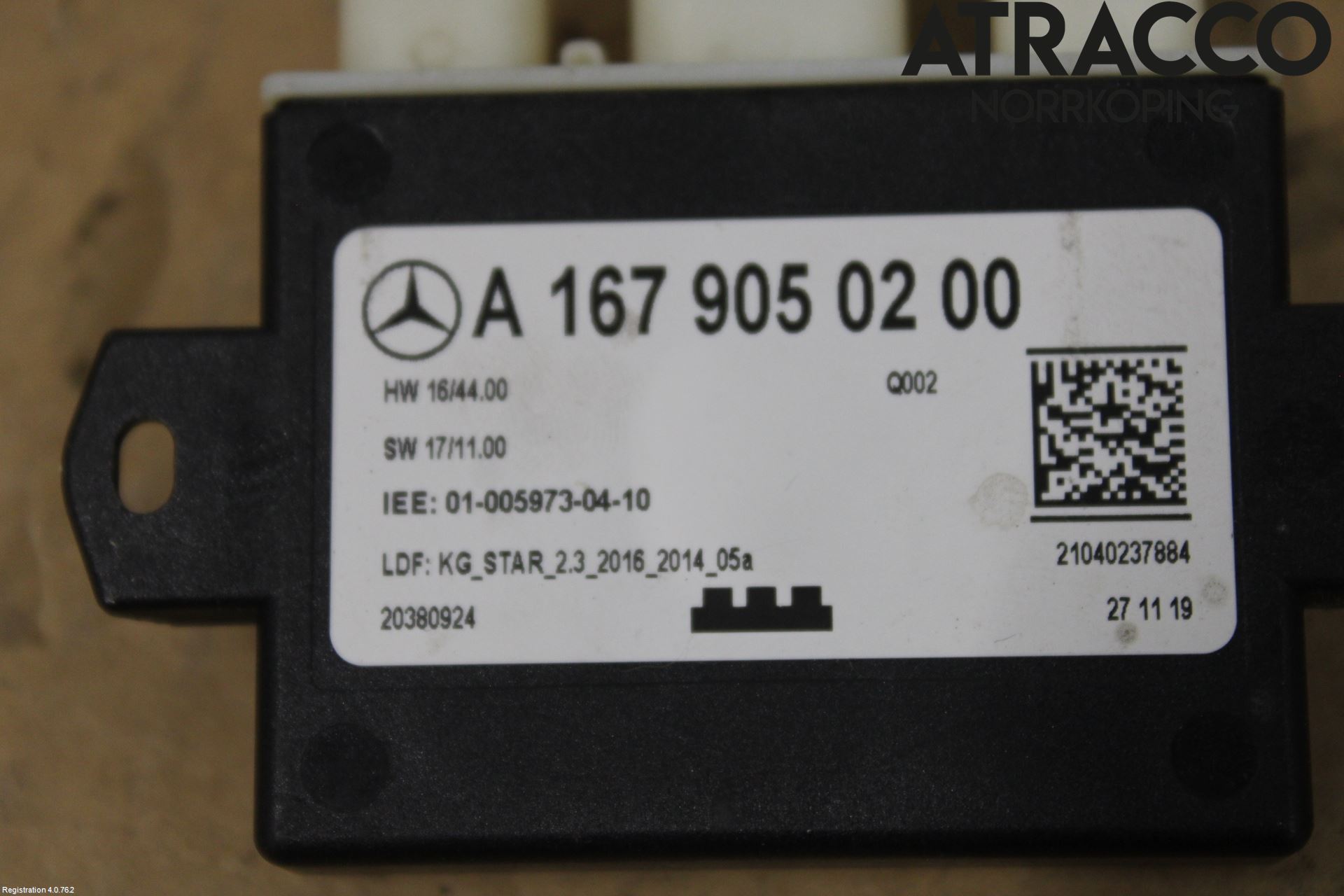 Mercedes-Benz MB CLA-KLASS (C118/X118) 19- Styreenhet Bakluke