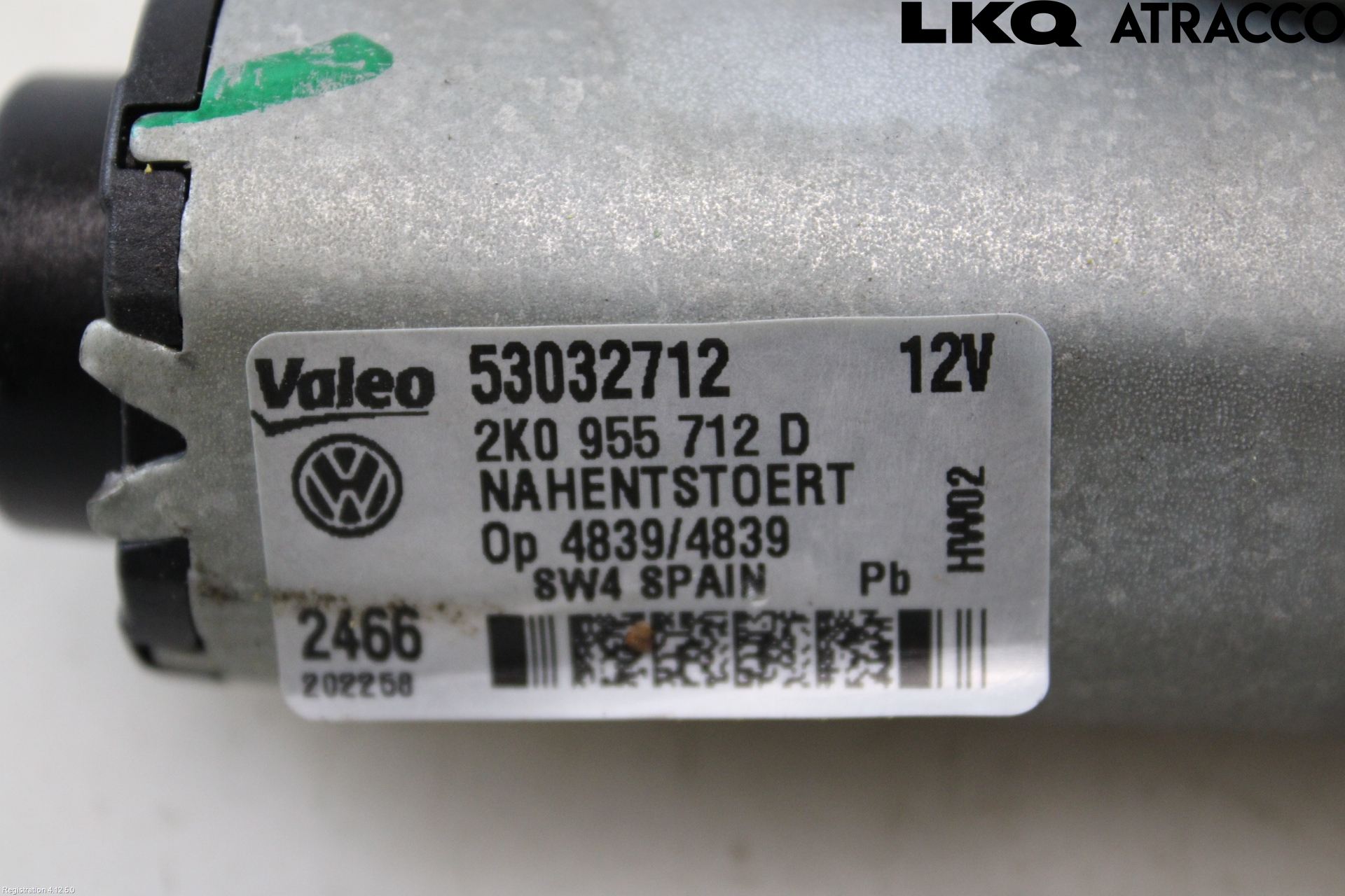 Volkswagen VW CADDY 16-20 Viskermotor Bakluke