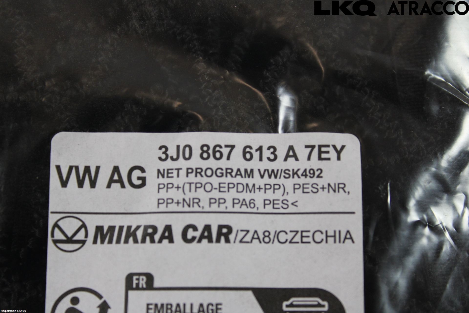 Volkswagen VW PASSAT 24- Innr Lastenett