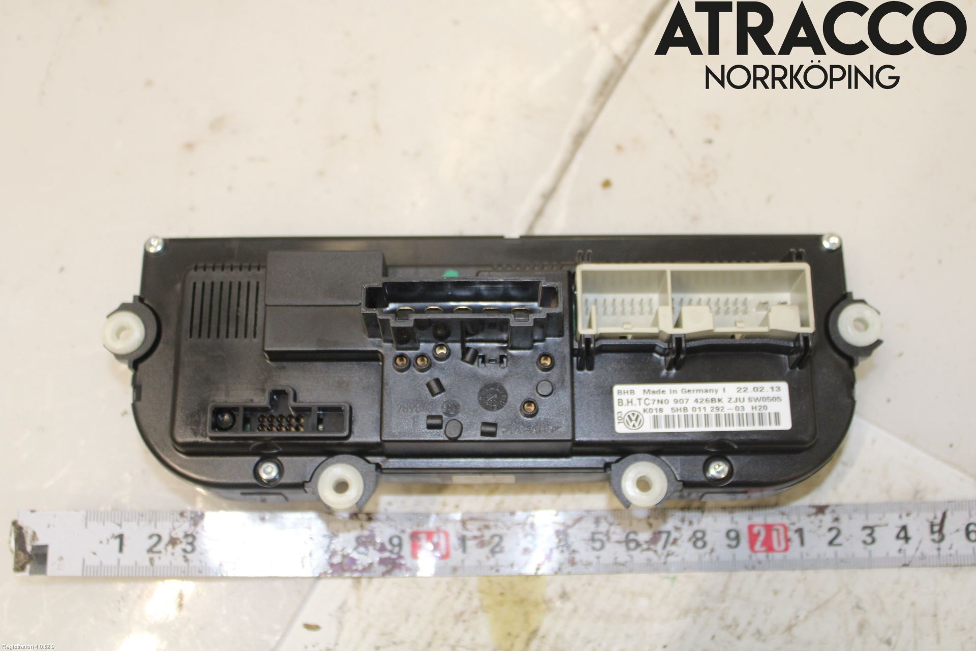 Volkswagen VW CADDY 11-15 Varmeapparat Panel(Regulering)