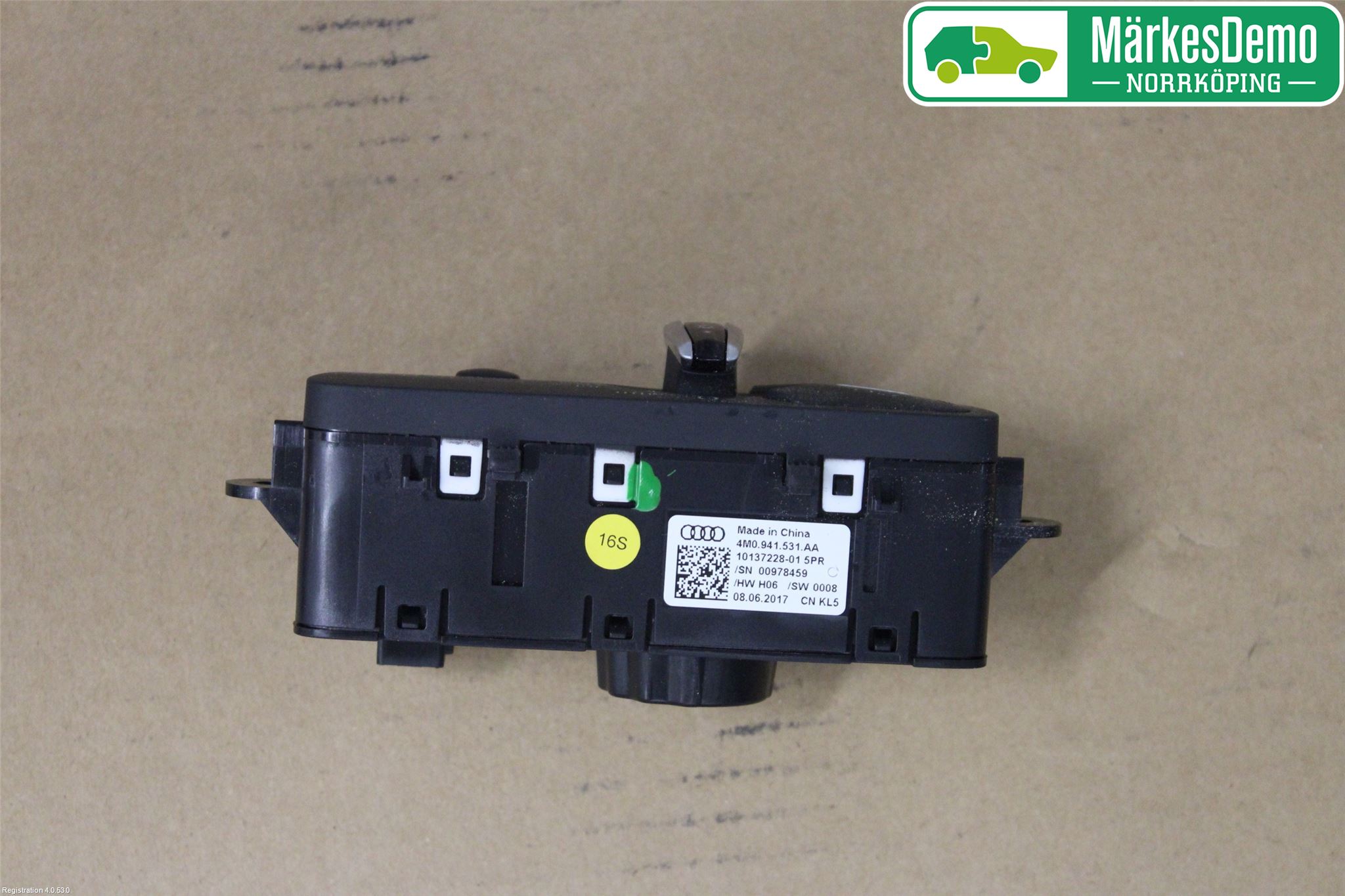 Audi A4/S4 B9 16-19 Bryter Hovedlys