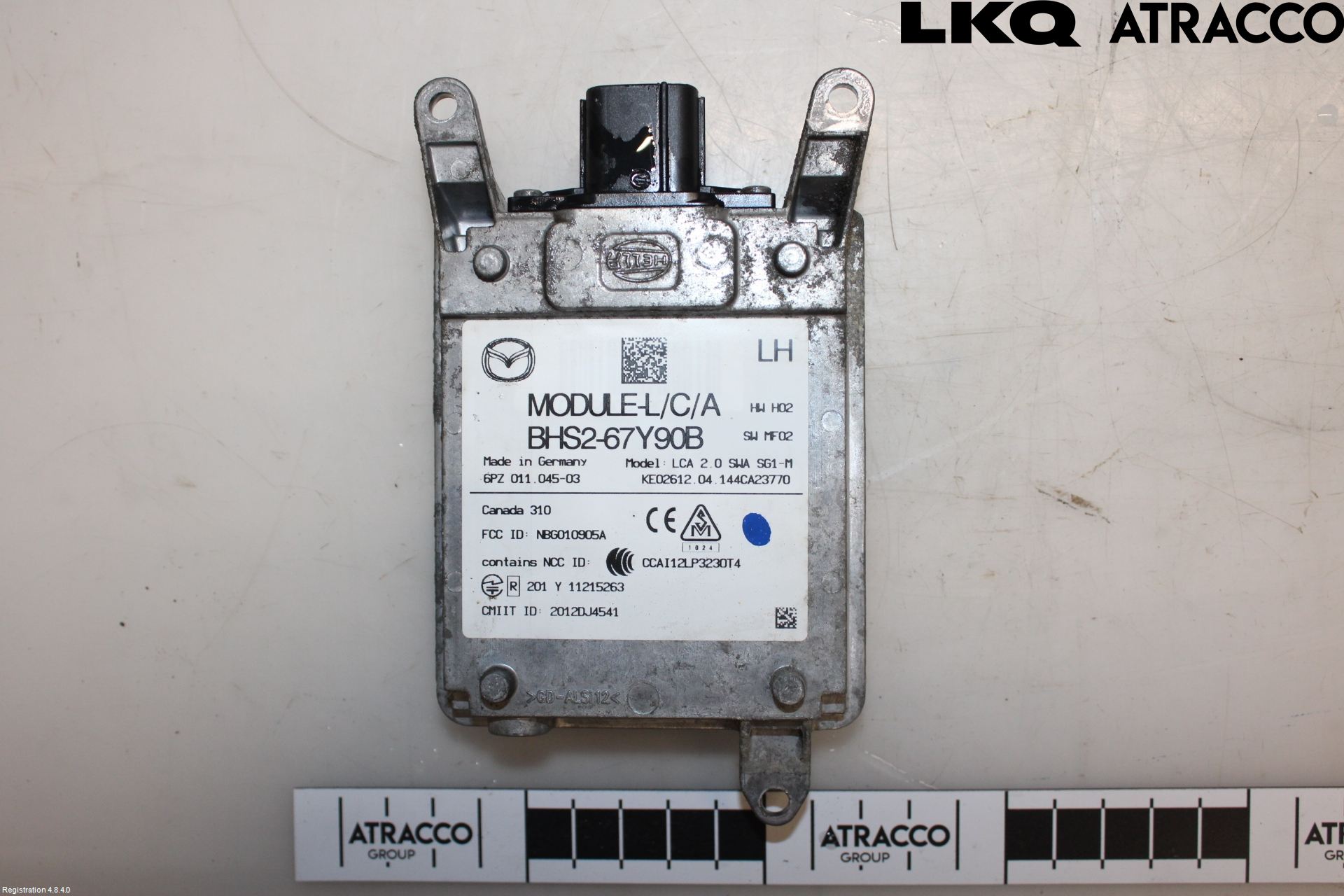 Mazda 3 III 14-19 Sensor Kollisjonsbeskyttelse