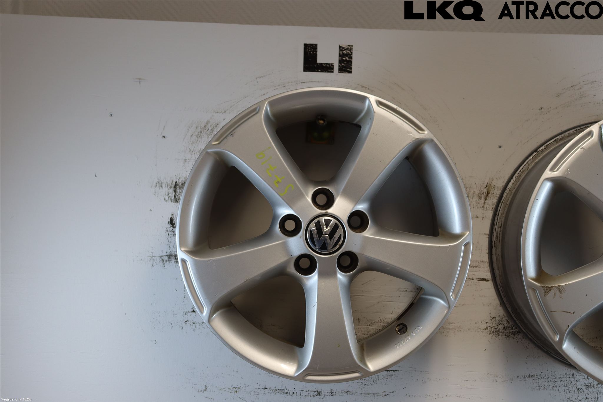Skoda FABIA 07-14 Felg Aluminium Sett 4Stk