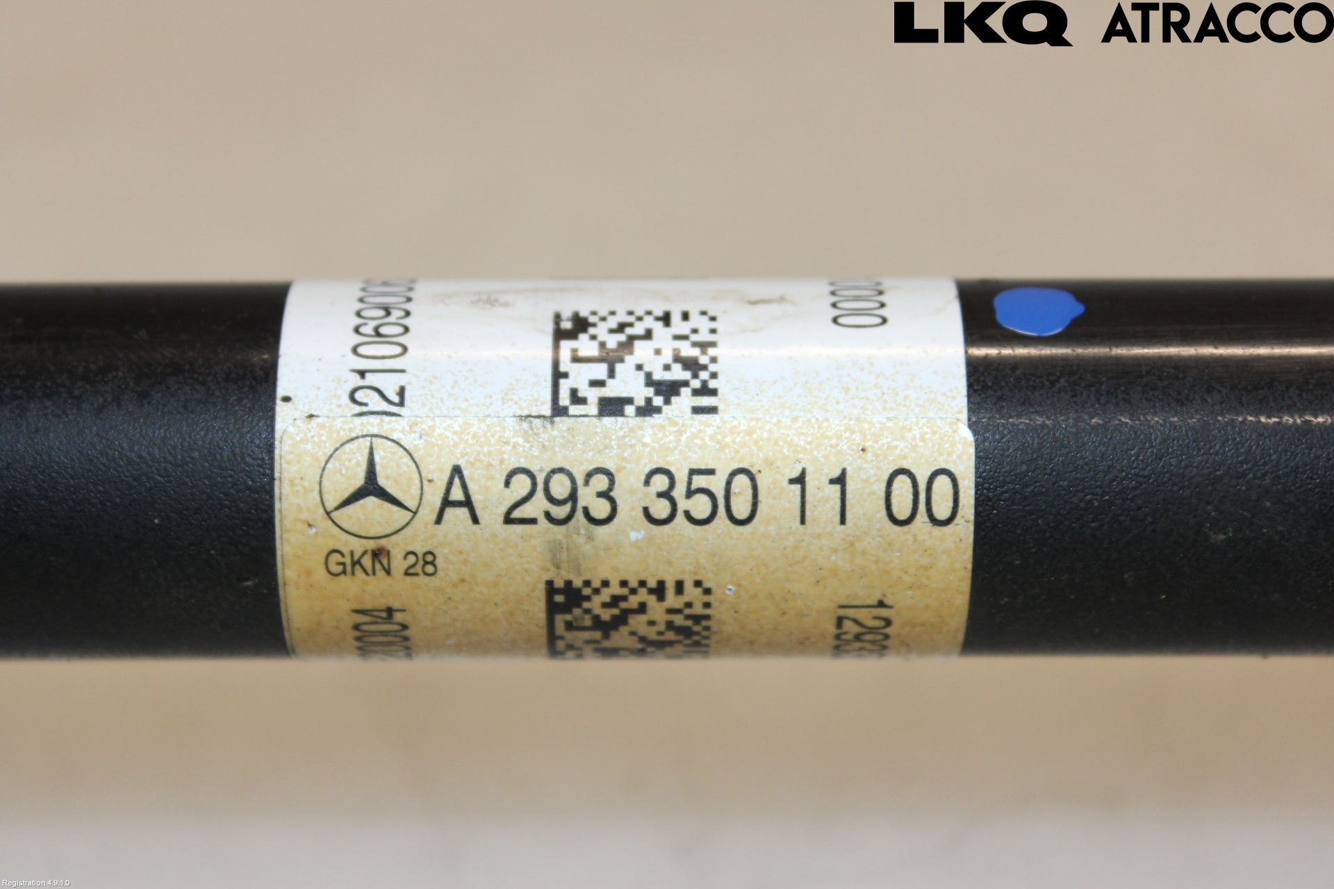 Mercedes-Benz MB EQC (N293) 20- Drivaksel Bak Kompl Høyre