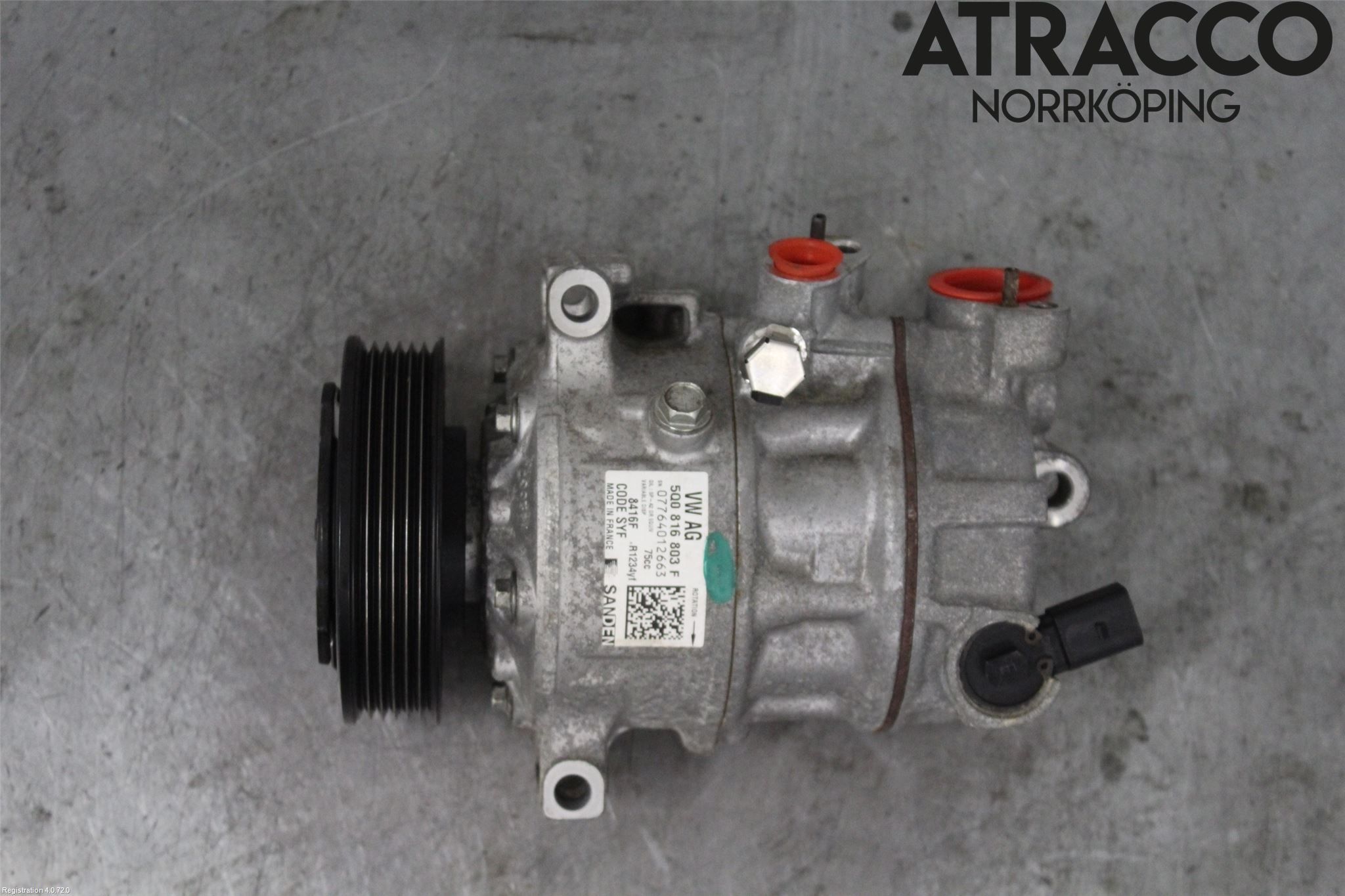 Volkswagen VW POLO 10-17 Varme Ac Kompressor