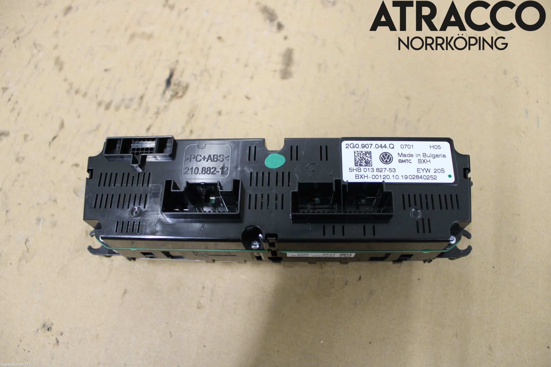 Volkswagen VW T-CROSS 19- Varmeapparat Panel(Regulering)
