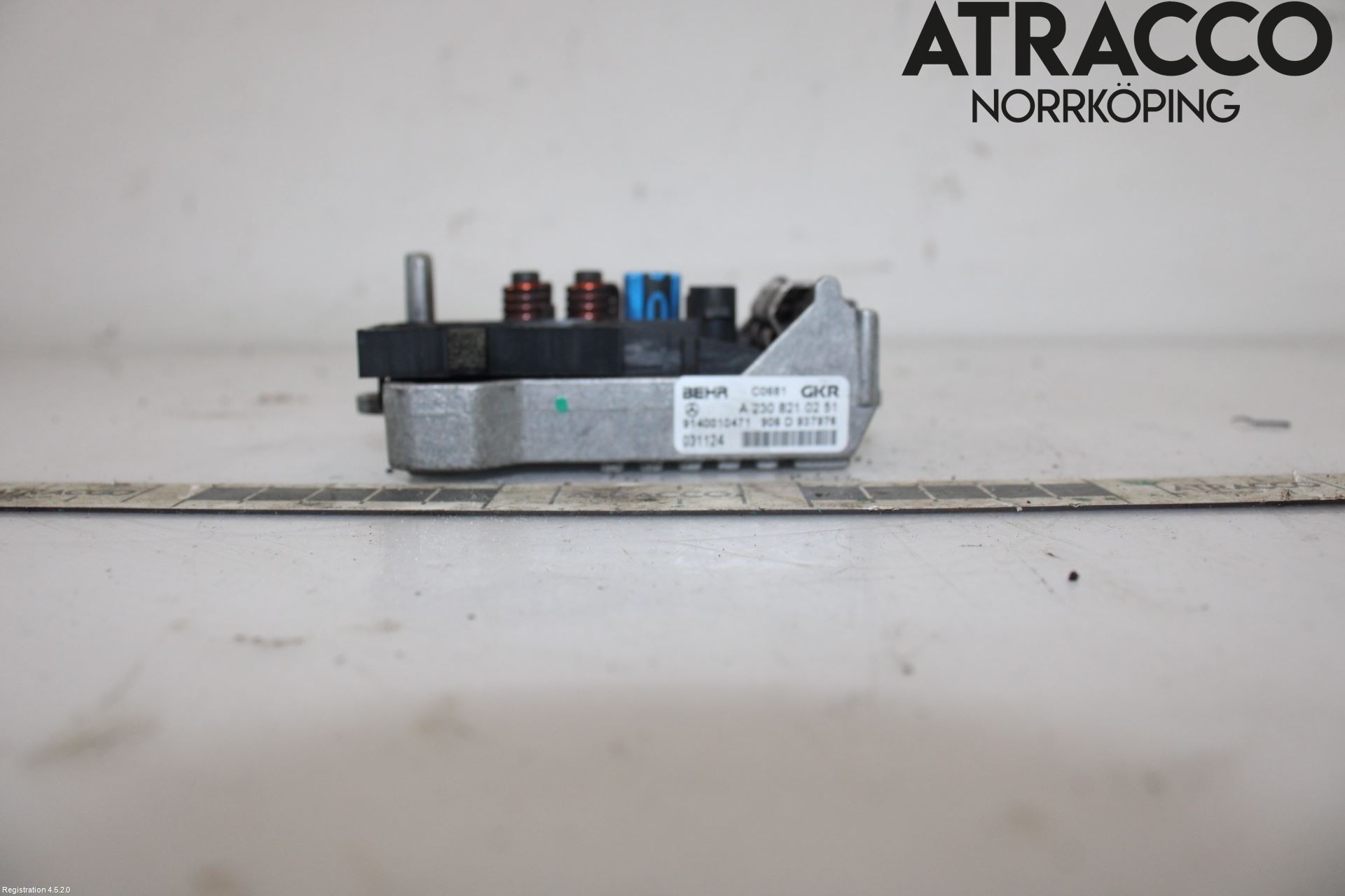 Mercedes-Benz MB E-KLASS (W211) 02-09 Varmeapparat Viftemotstand