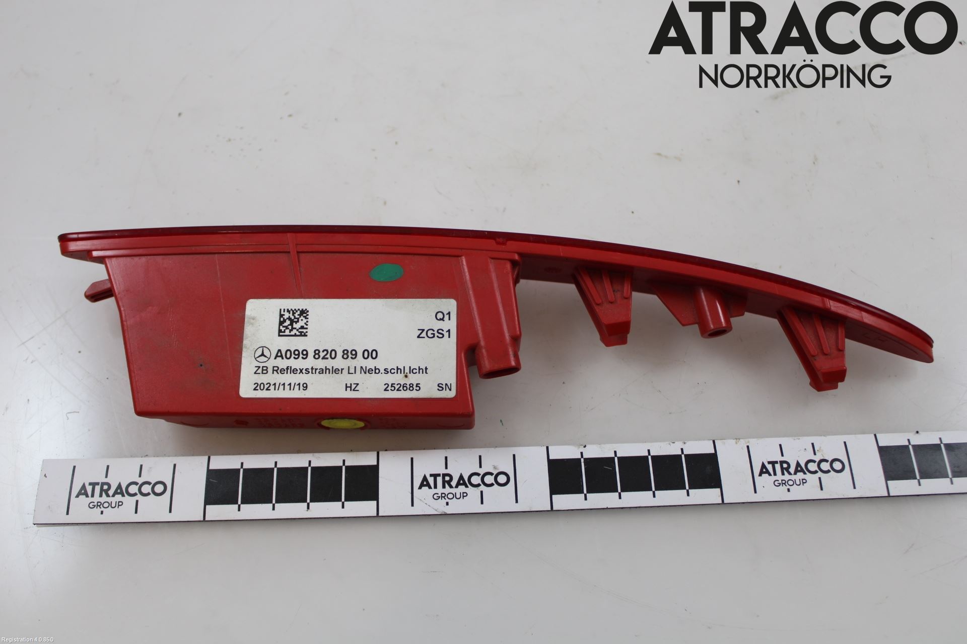 Mercedes-Benz MB AMG GT (C190/R190) 14-22 Refleks Bak