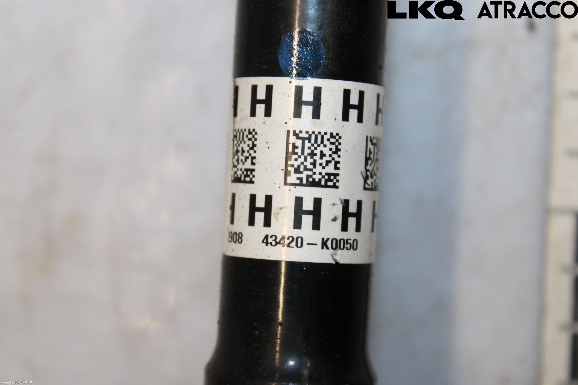 Toyota YARIS XP21 20- Drivaksel Foran Kompl Venstre