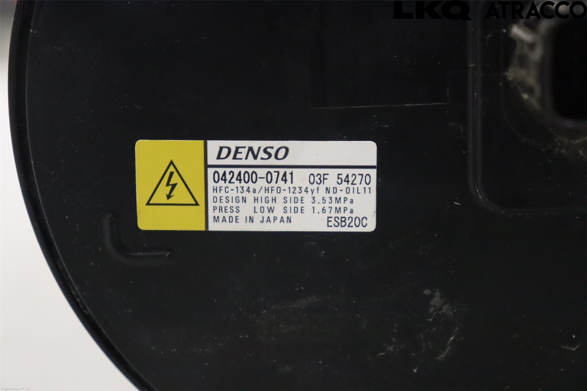 Toyota YARIS XP21 20- Varme Ac Kompressor