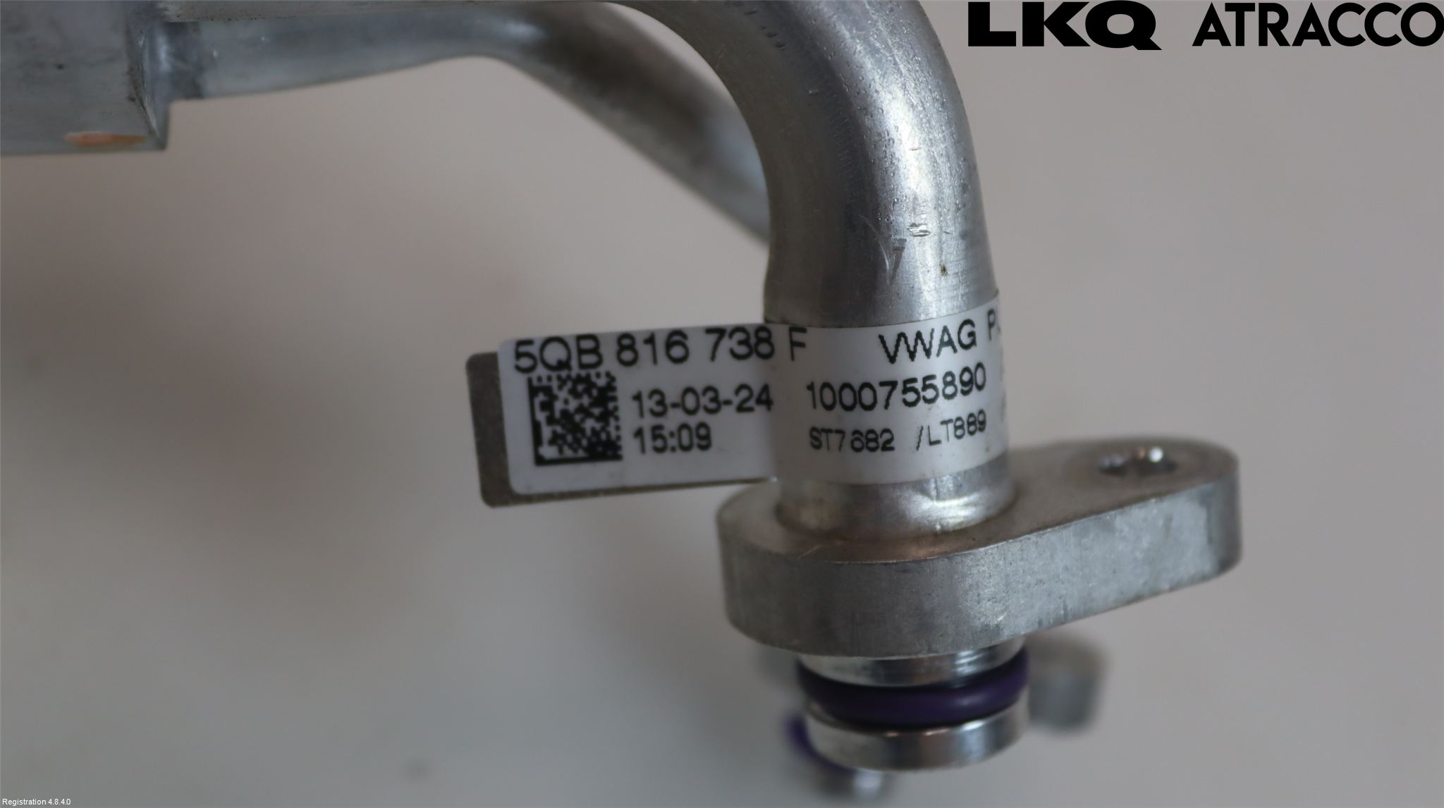 Volkswagen VW TIGUAN 24- Varme Ac Slange - Rør