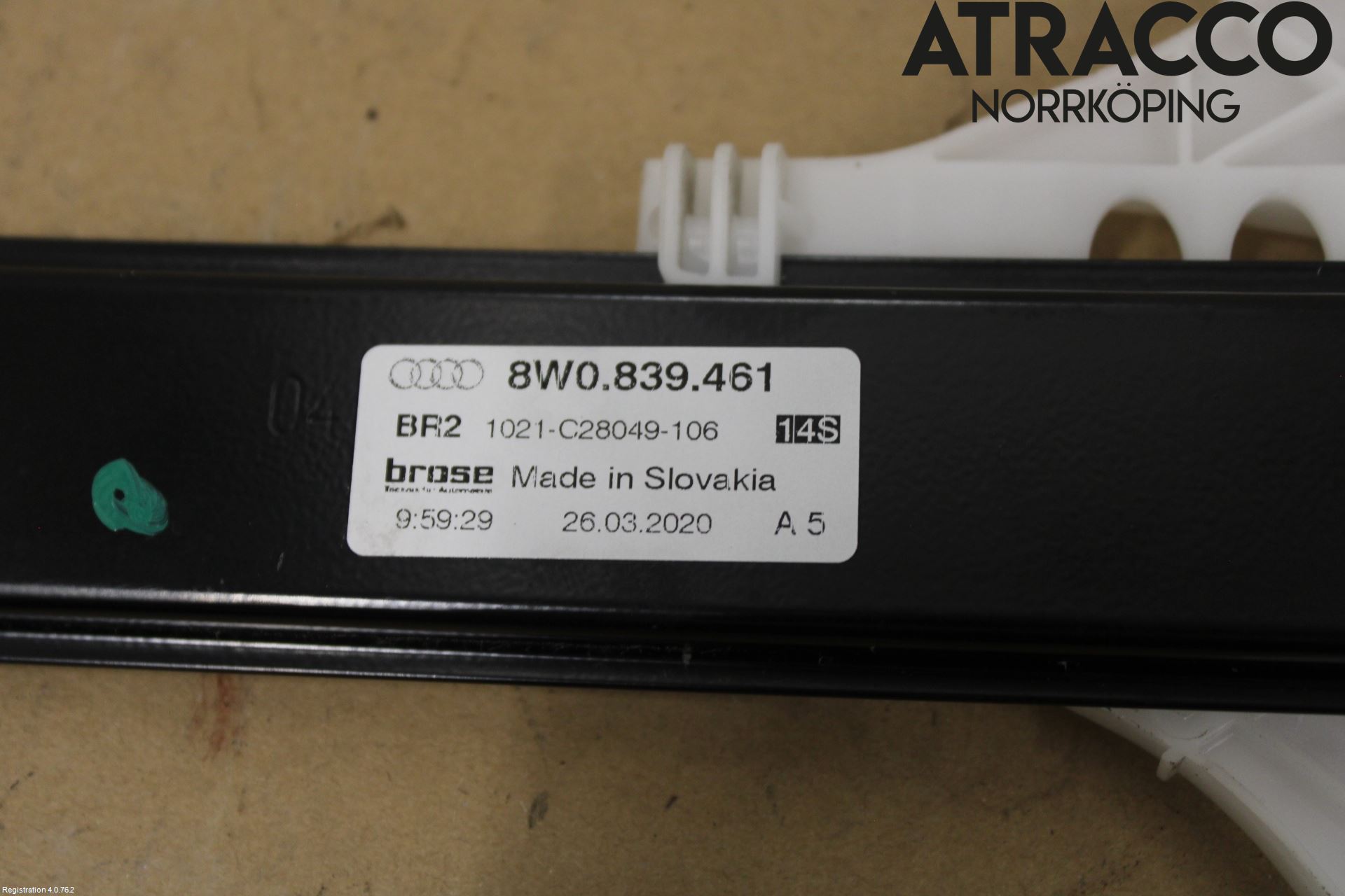 Audi A4/S4 B9 20- Vindusheis El Komp