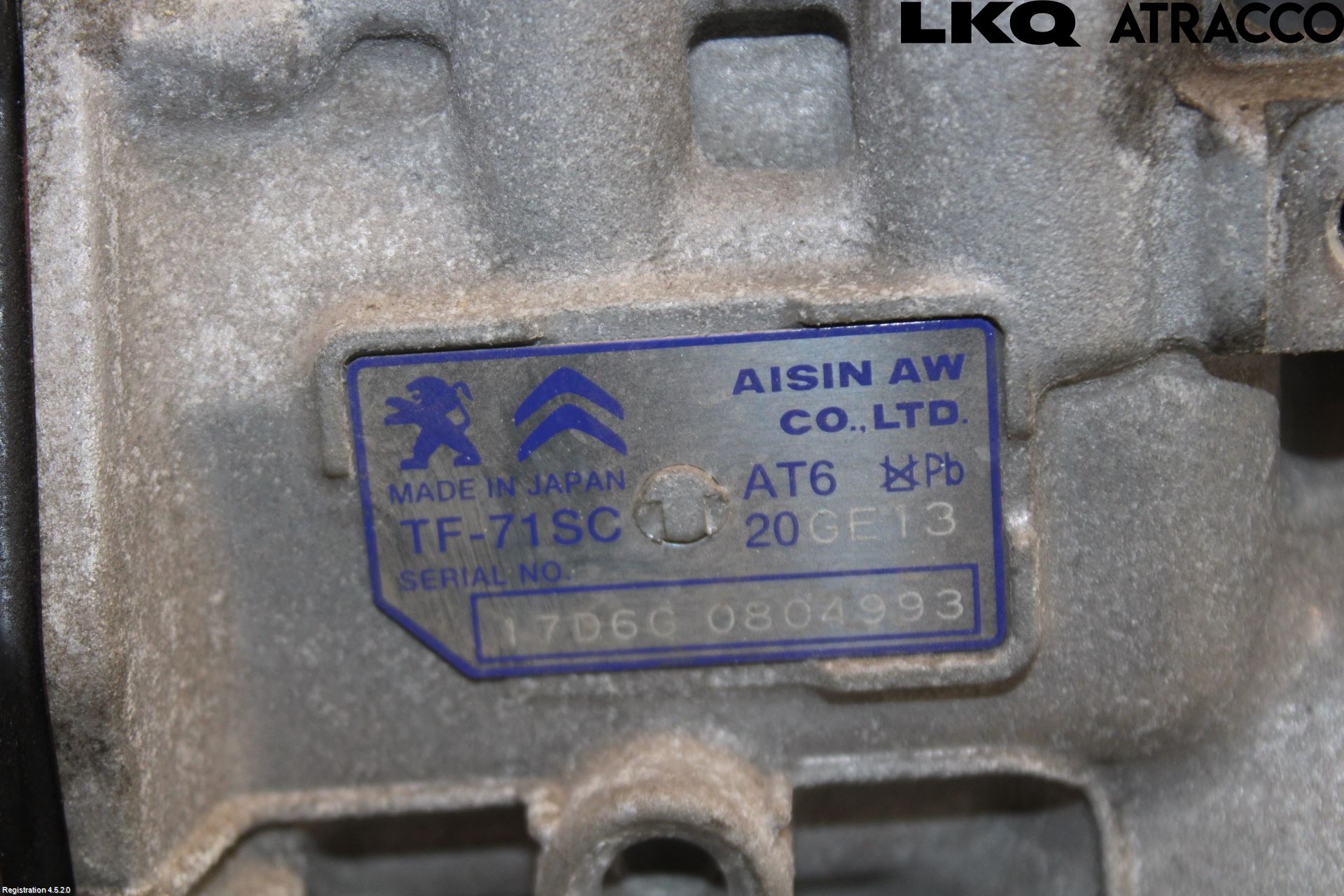 Citroen COTROEN C3 17-24 Gearkasse Automat
