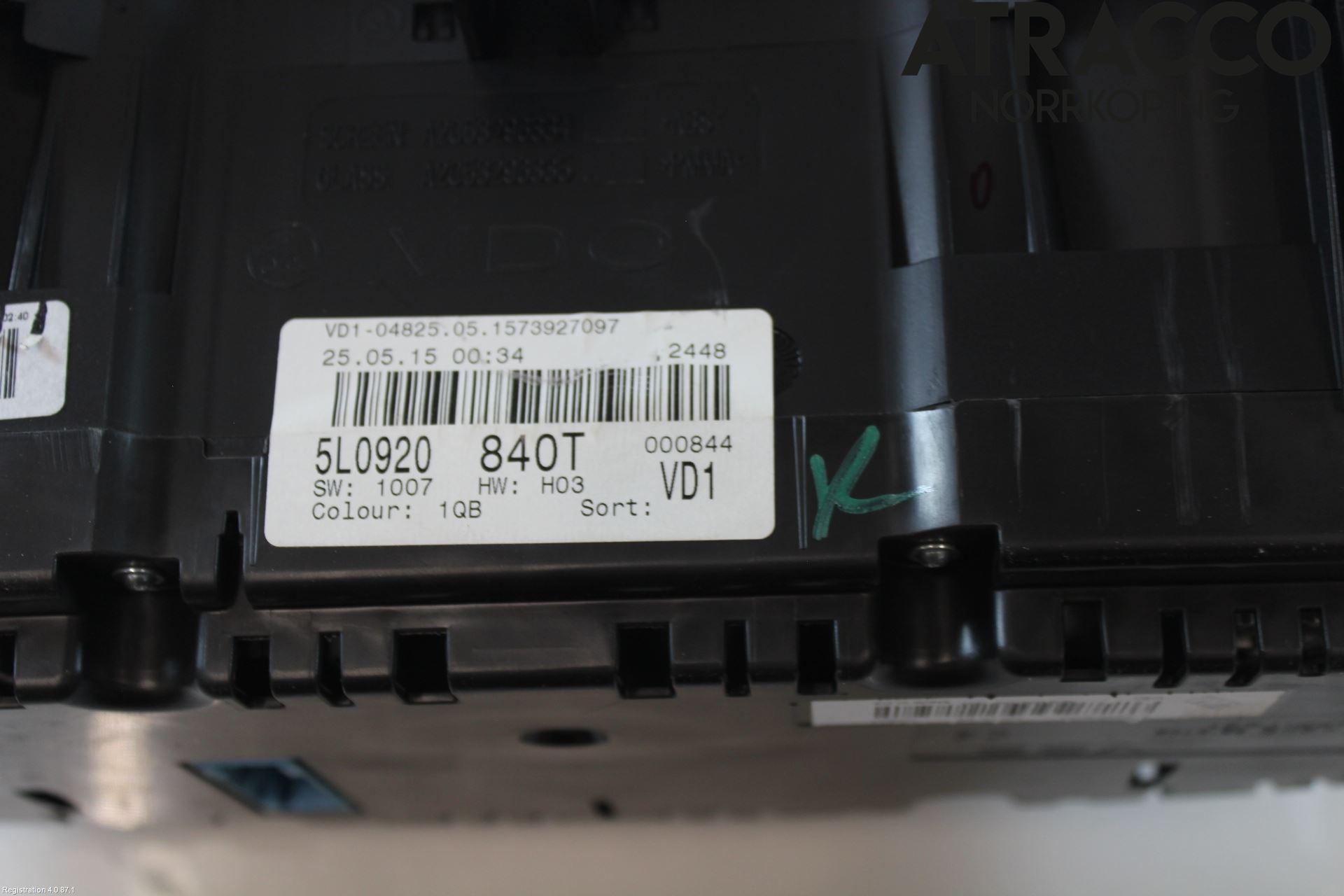 Skoda YETI Instr Kombinert