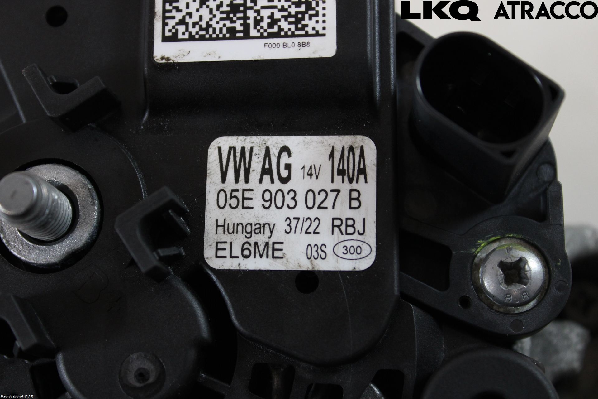 Volkswagen VW GOLF / E-GOLF VIII 20- Dynamo