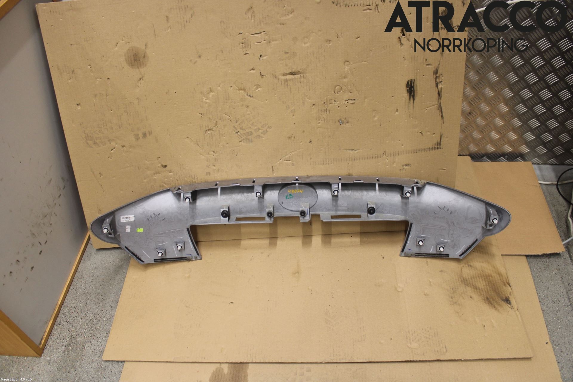 Toyota C-HR 16-23 Refleksplate - Skiltplate