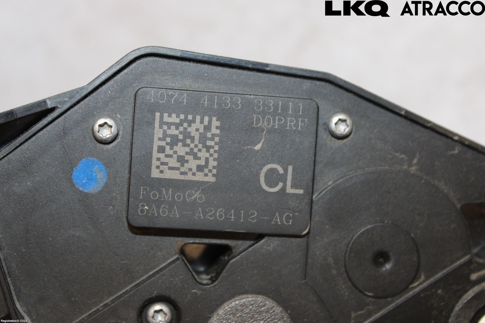 Ford FIESTA 09-12 Dørlås - Låsekasse