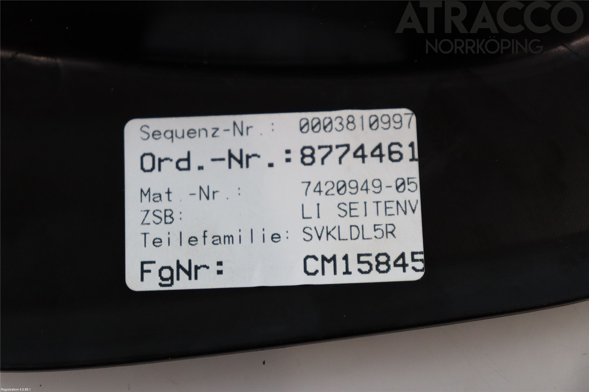 BMW 5 G30/G31/F90 17-23 Innr Sete Baksete Kompl