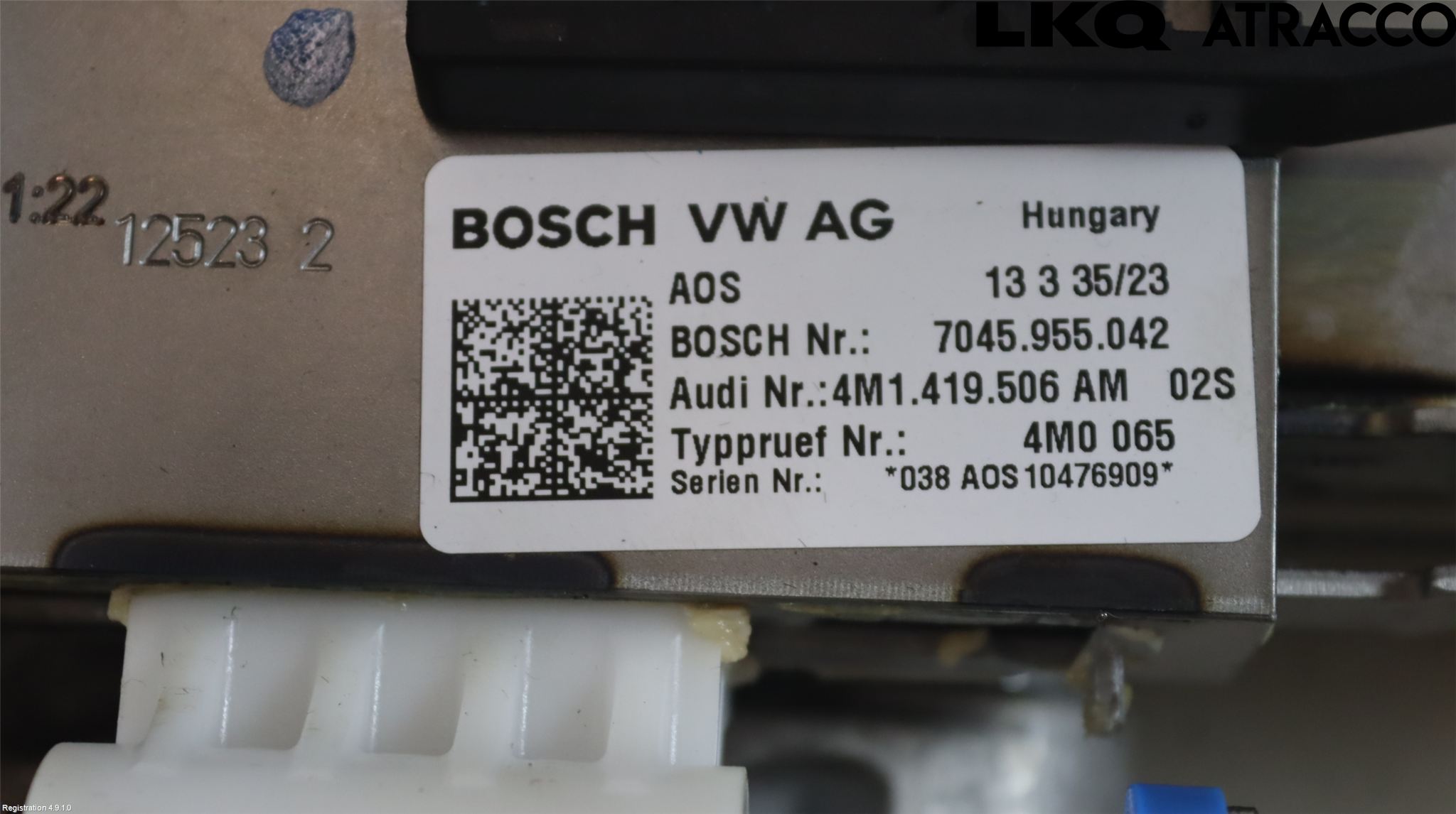 Audi Q7/SQ7 Rattakselaggregat Justerbart