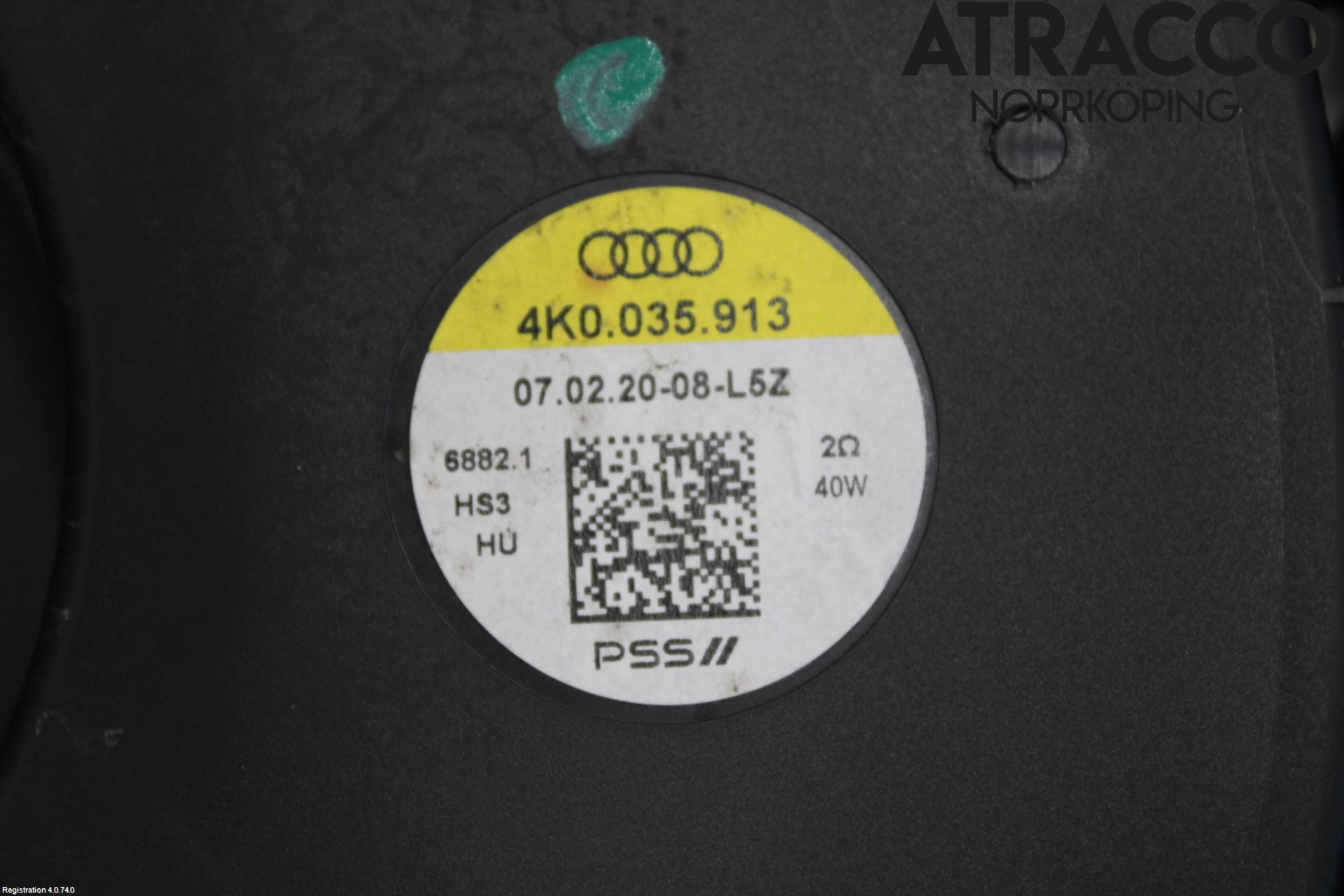 Audi A6 F2/C8 19- Innr Høyttaler