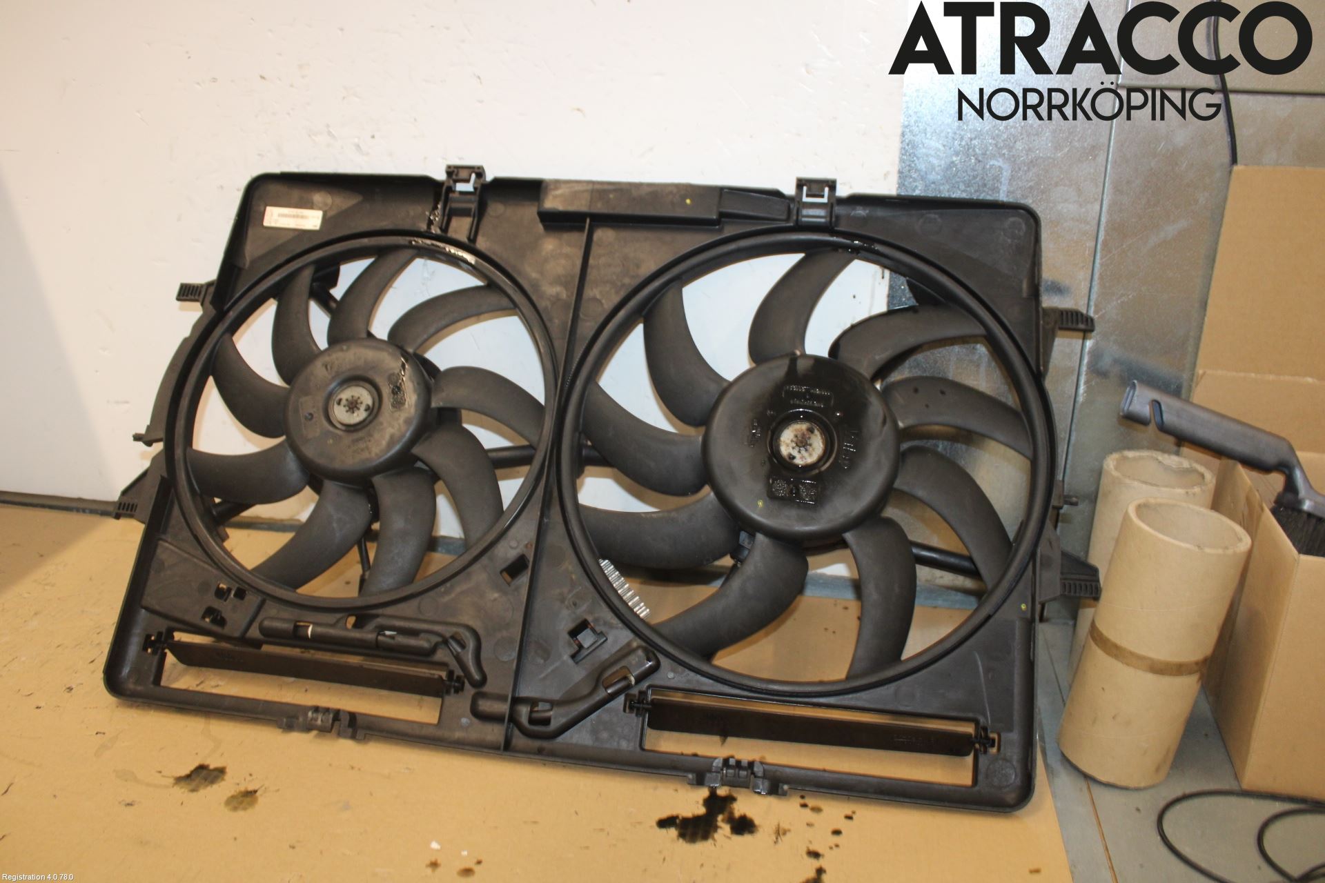 Audi A4/S4 08-11 Kjølevifte Elektrisk