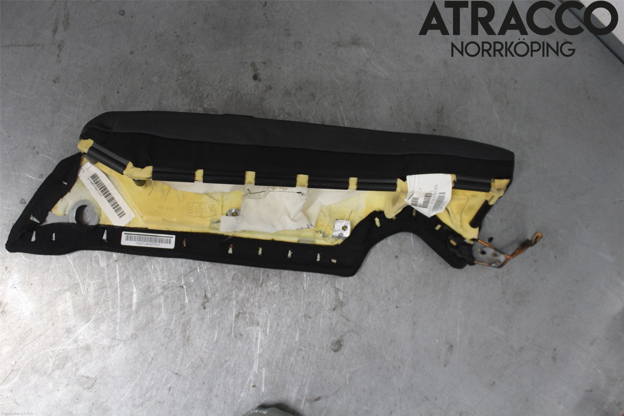 Audi A6/S6     05-11 Innr Sete Bak Seterygg