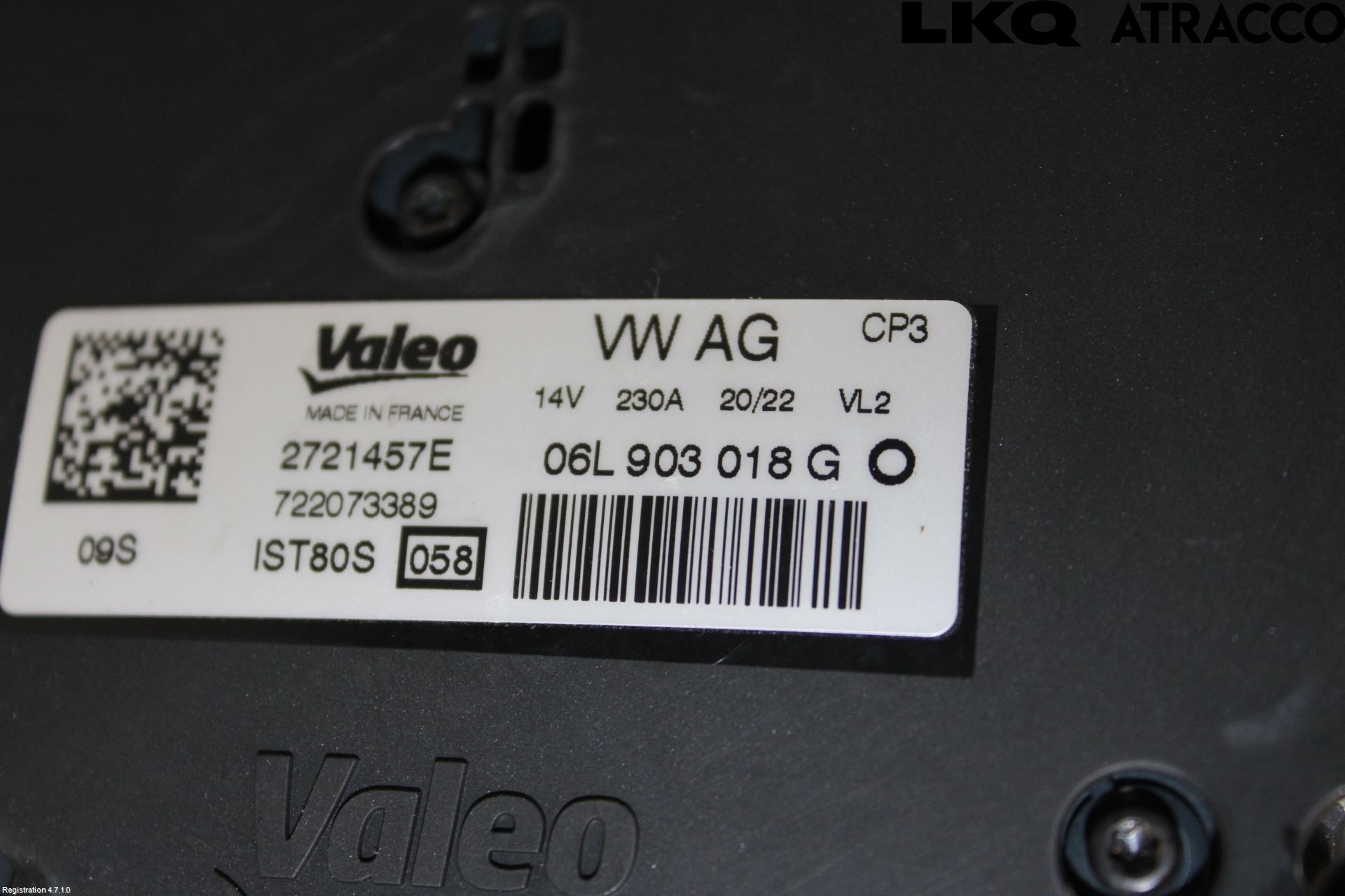 Audi A4/S4 B9 20- Dynamo