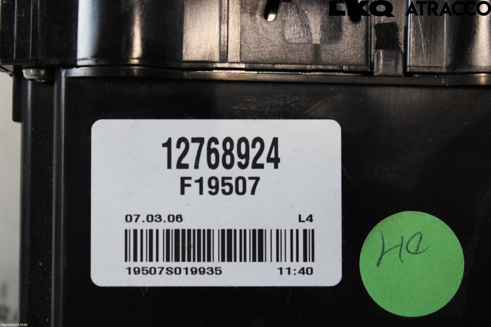 Saab 9-5     06-10 Varmeapparat Panel(Regulering)