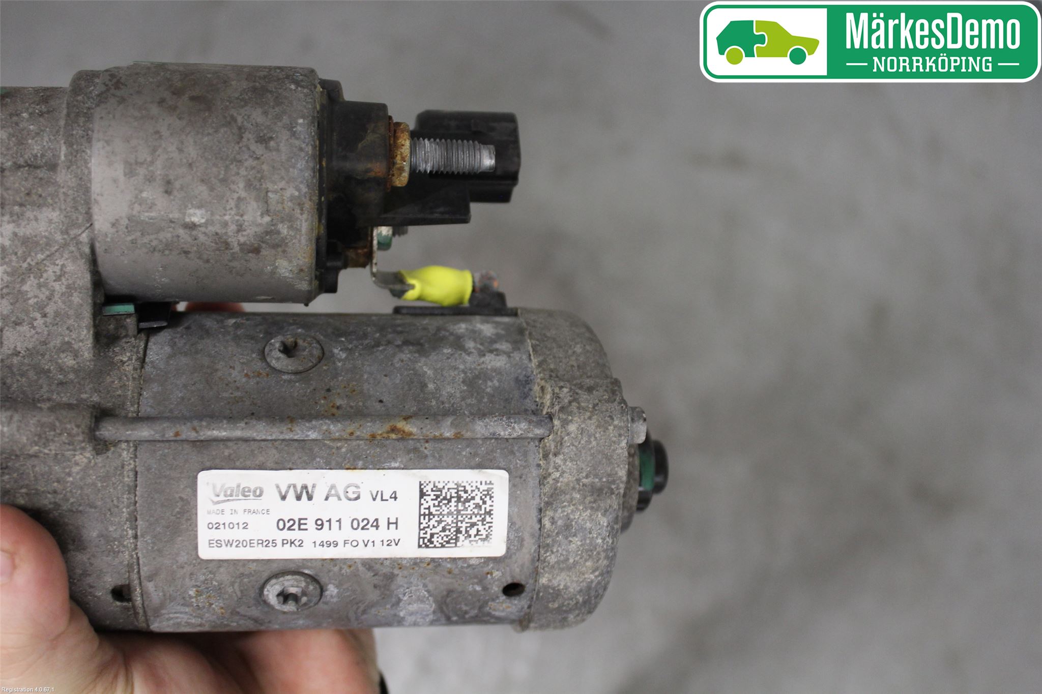Volkswagen VW PASSAT 11-14 Startmotor Diesel