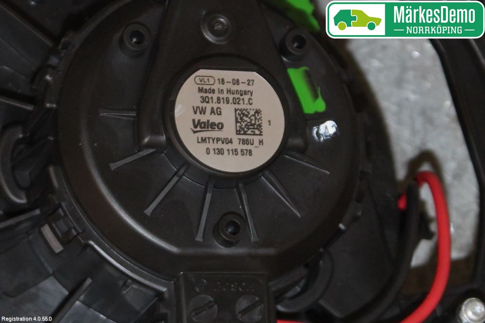 Skoda KODIAQ 17-24 Varmeapparat Viftemotor