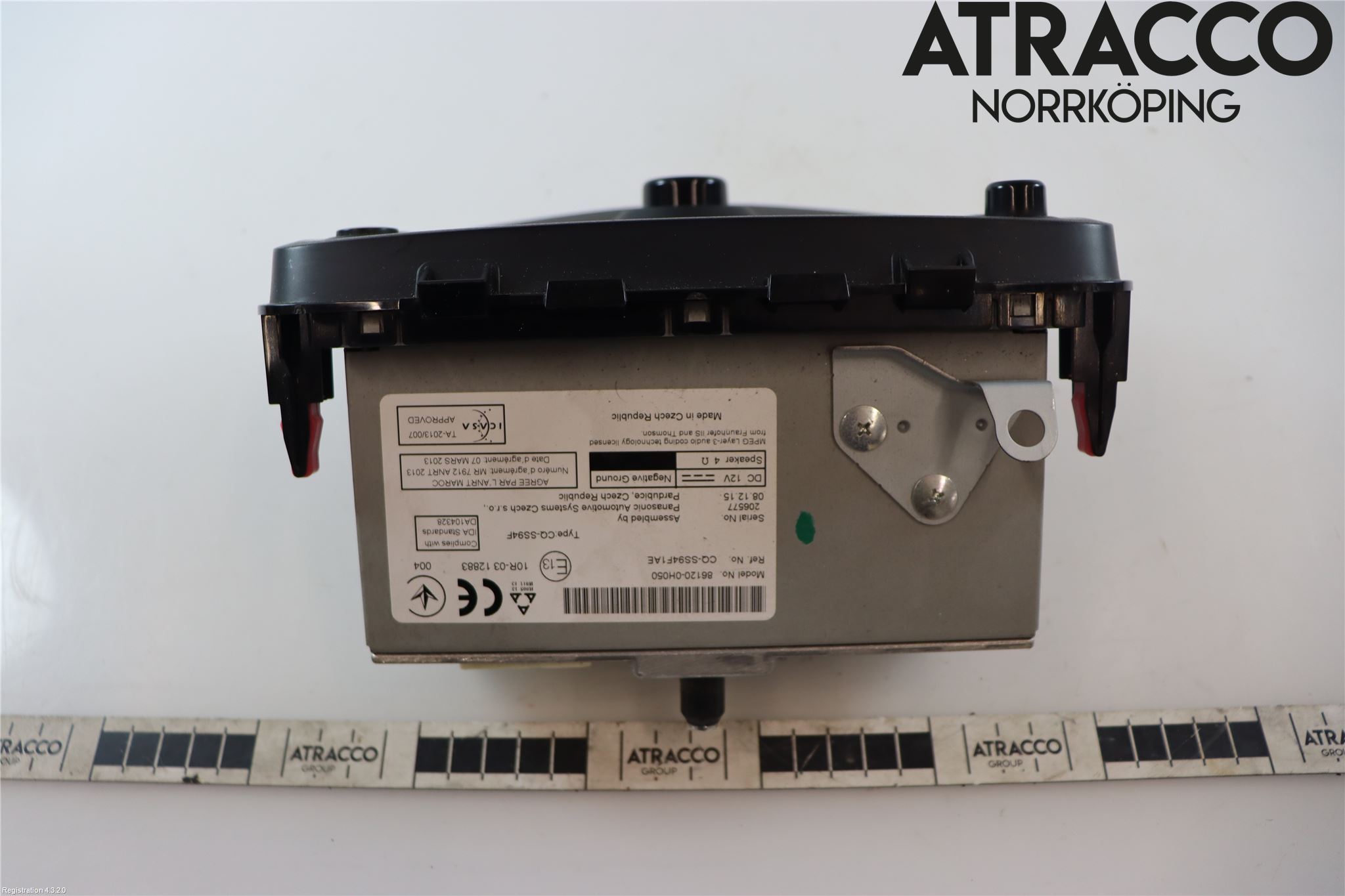 Peugeot 108 15-22 Stereo Radio Med Cd