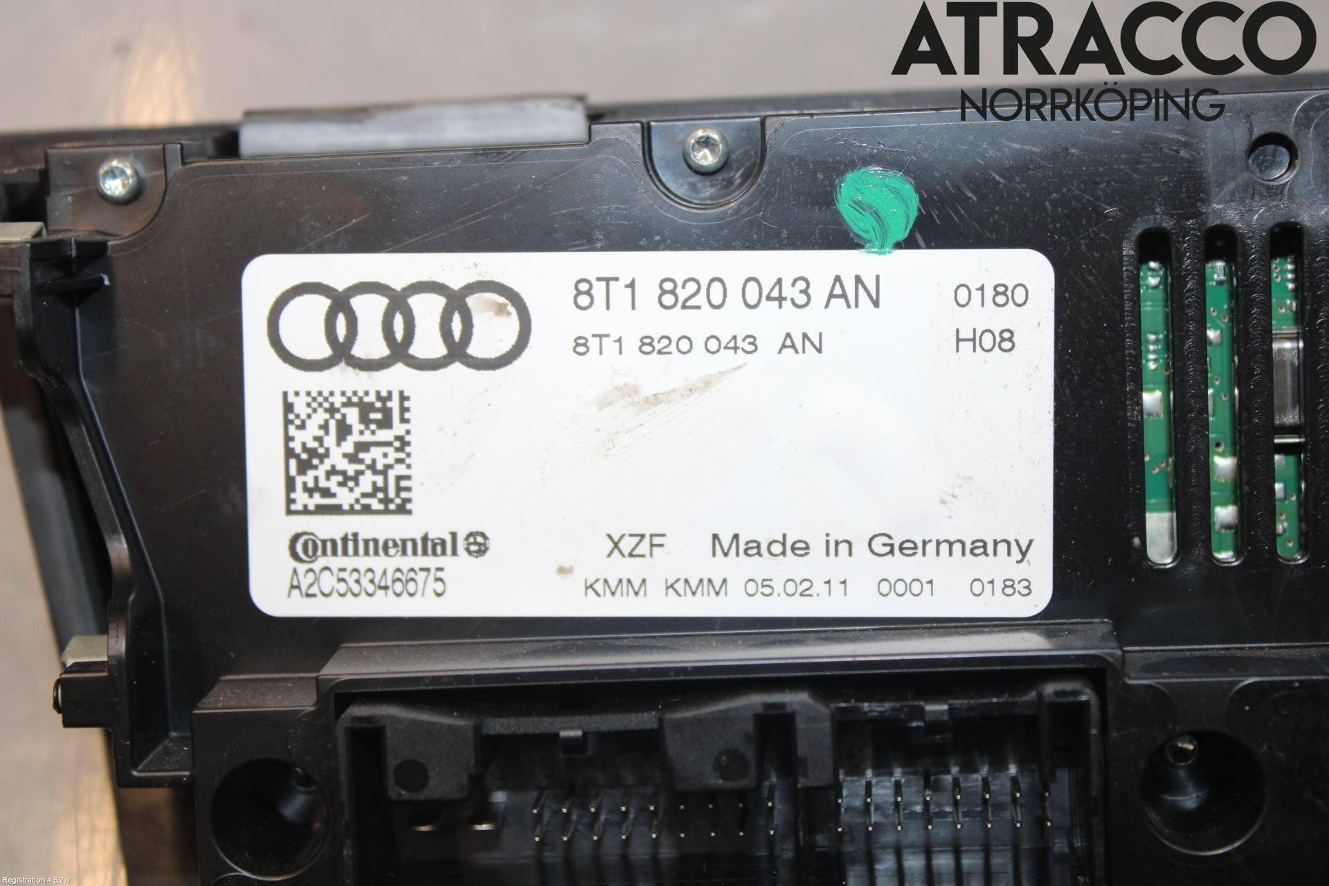 Audi A5 07-16 Varmeapparat Panel(Regulering)