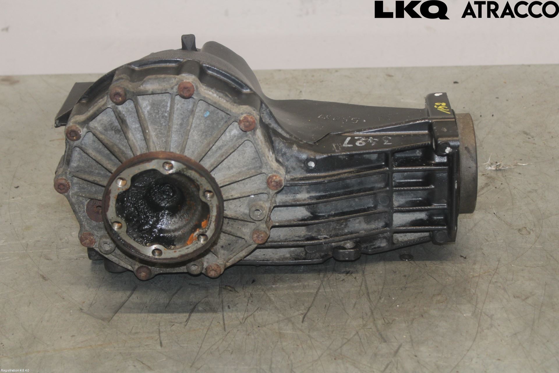 Audi A8/S8 4D 94-02 Bakaksel Kardang Bak -Diff