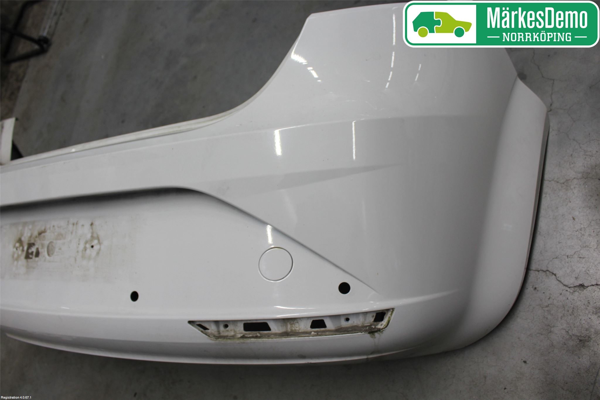 Seat LEON 06-12 Støtfanger Bak Overtrekk