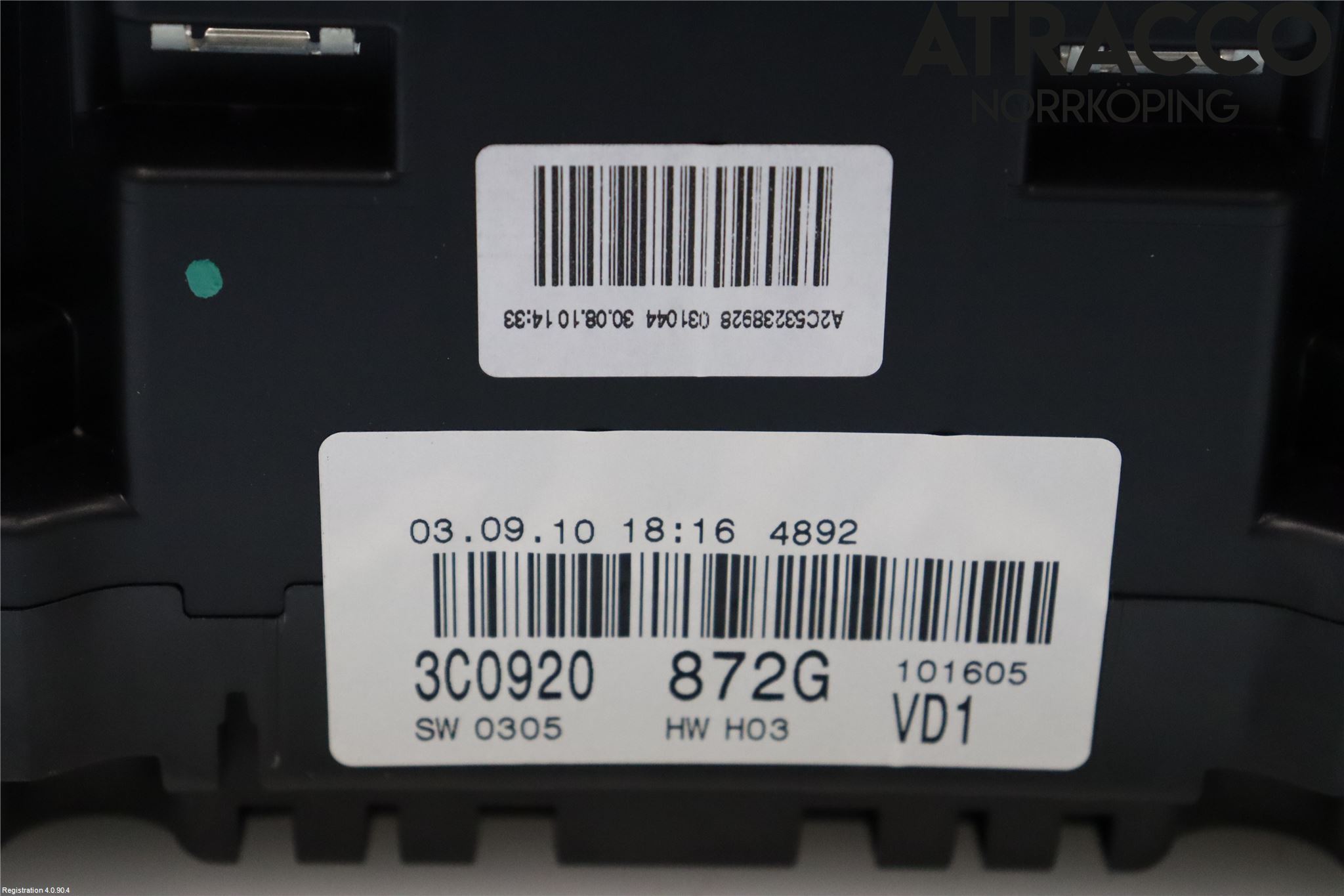 Volkswagen VW PASSAT 05-11 Instr Kombinert