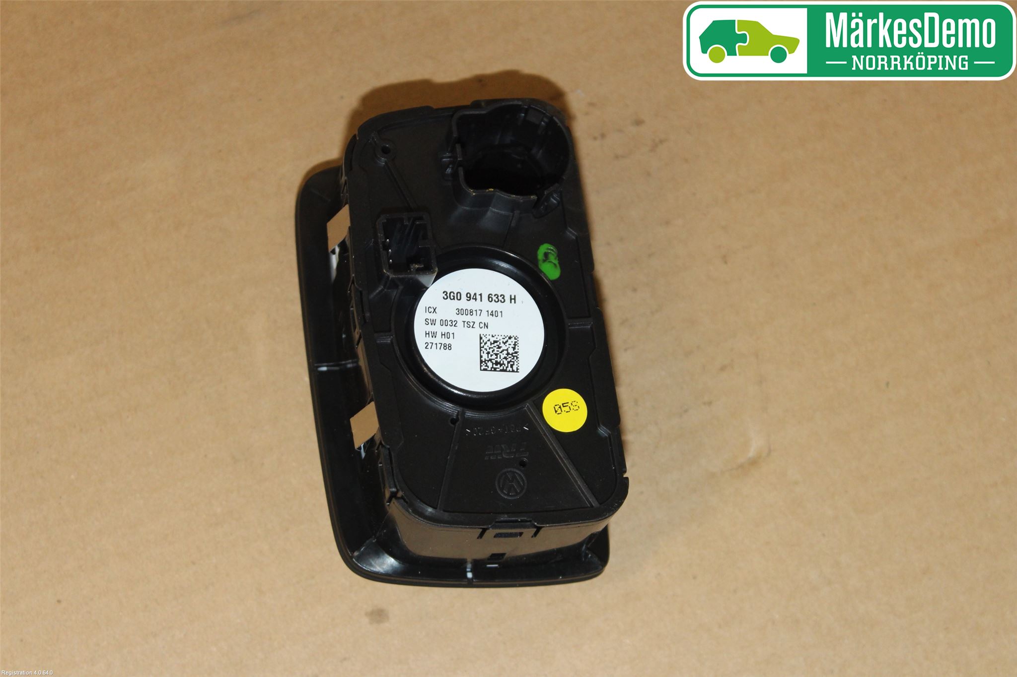 Volkswagen VW PASSAT 15-19 Bryter Hovedlys