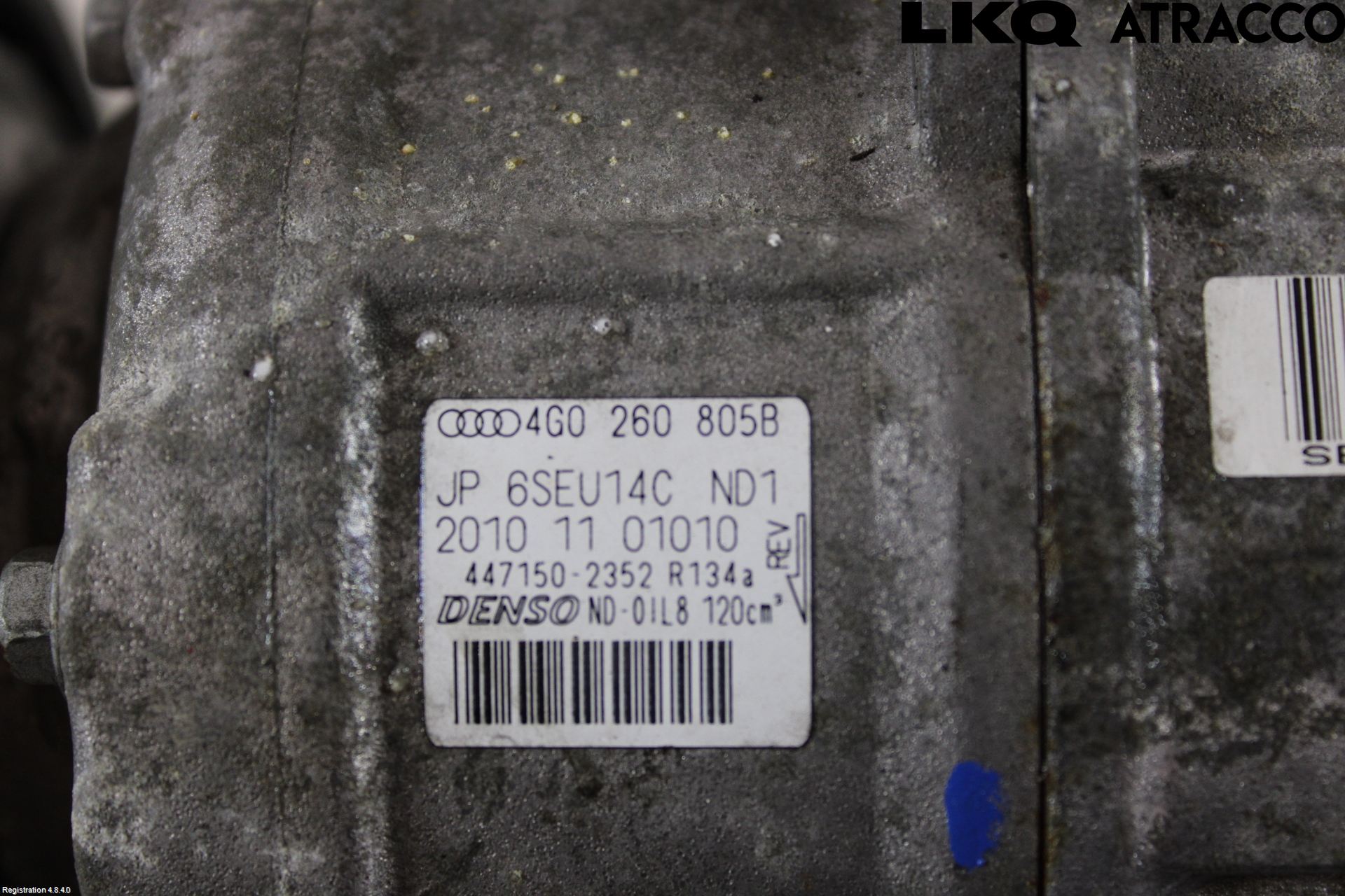 Audi A6/S6 4G 11-18 Varme Ac Kompressor