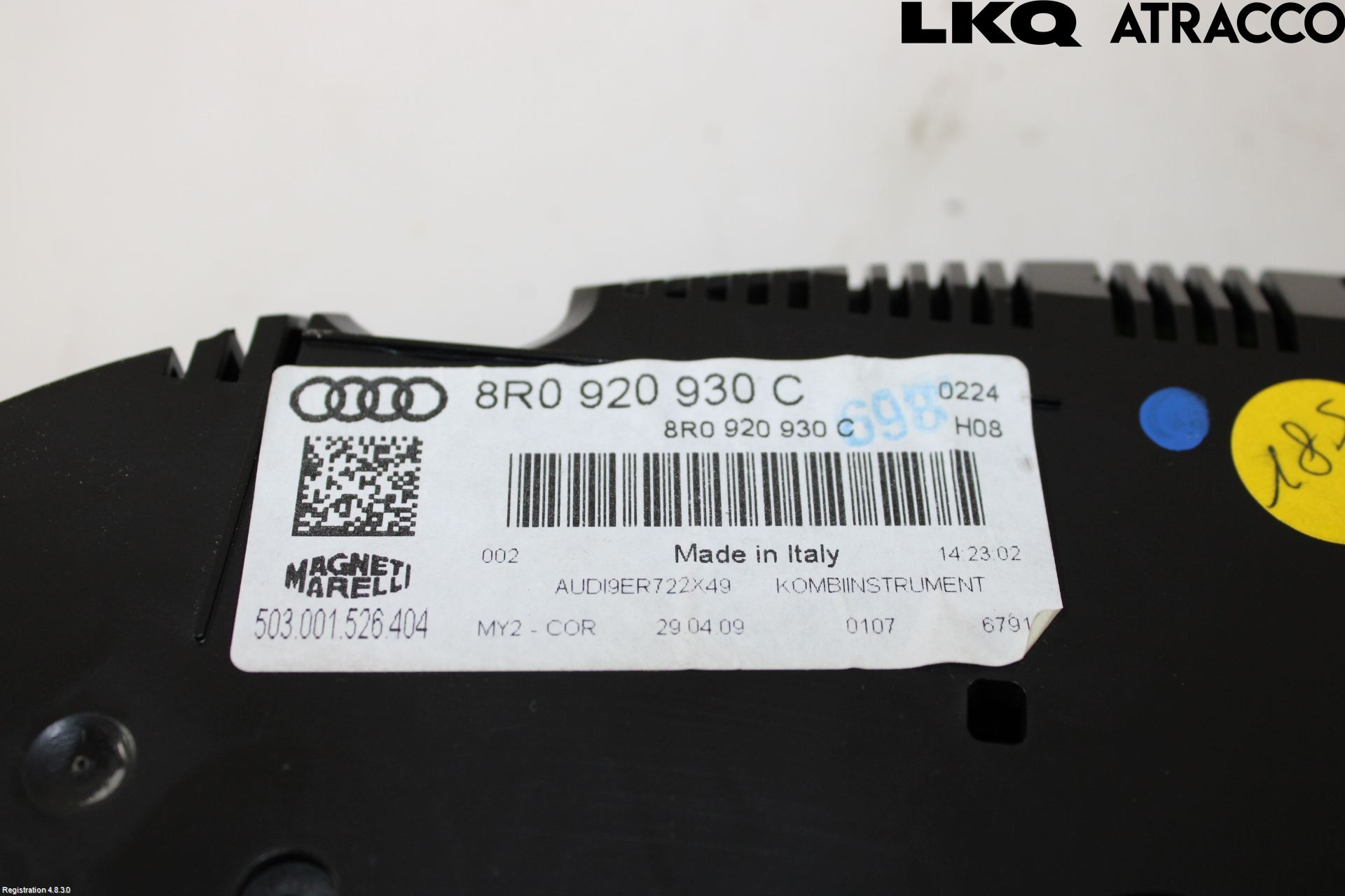 Audi Q5 09-16 Instr Kombinert