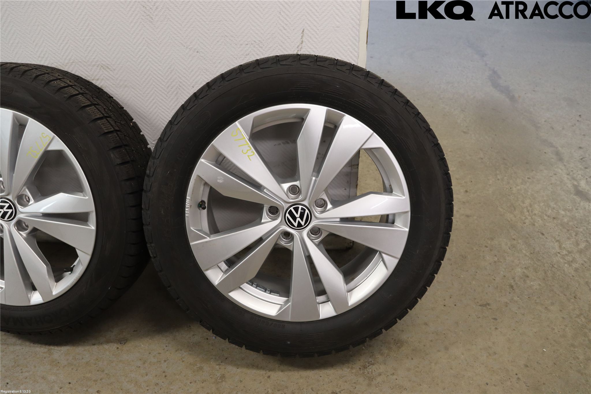 Volkswagen VW ID.3 21- Dekk Vinter På Alu Felg 4Stk