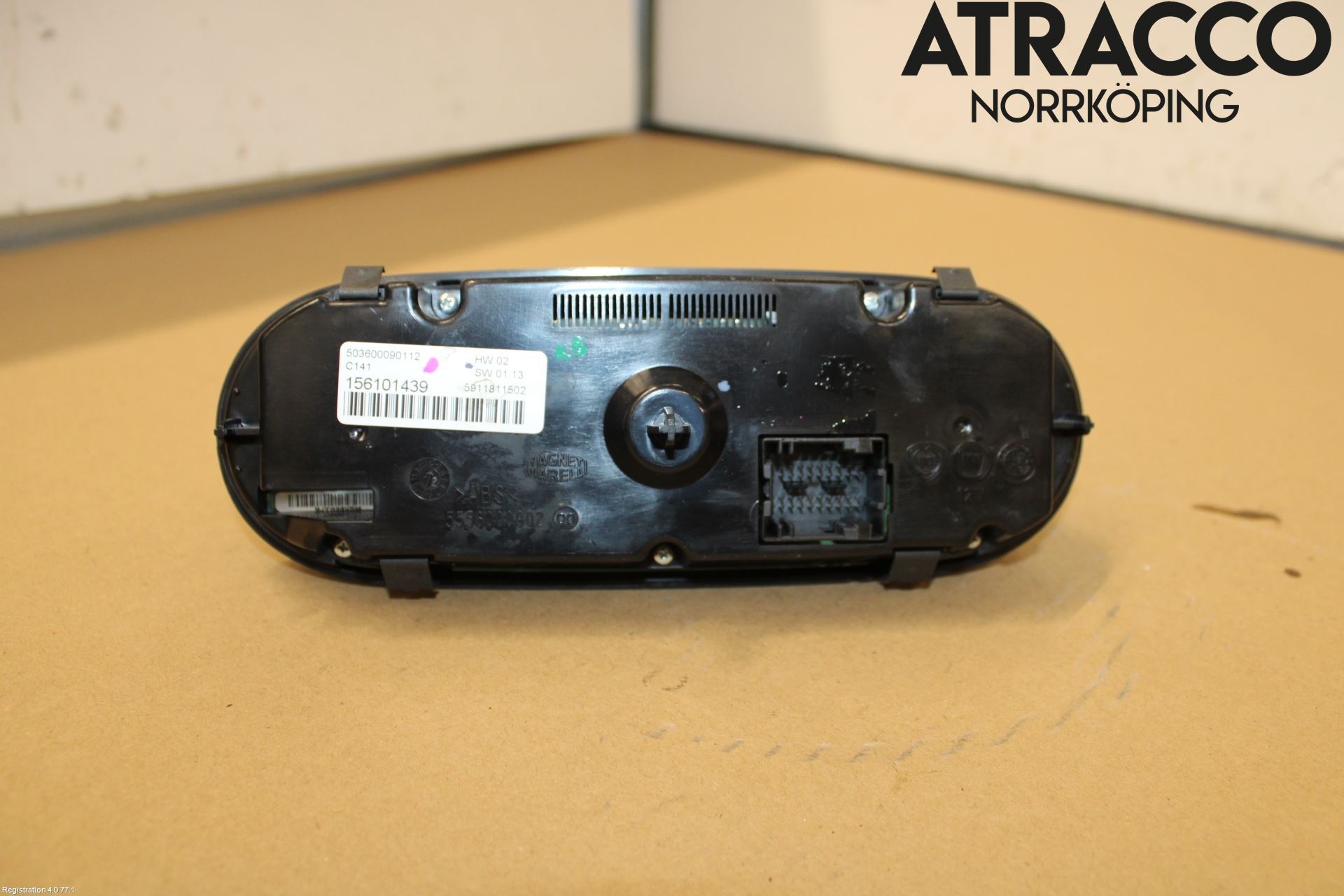 Alfa GIULIETTA Varmeapparat Panel(Regulering)