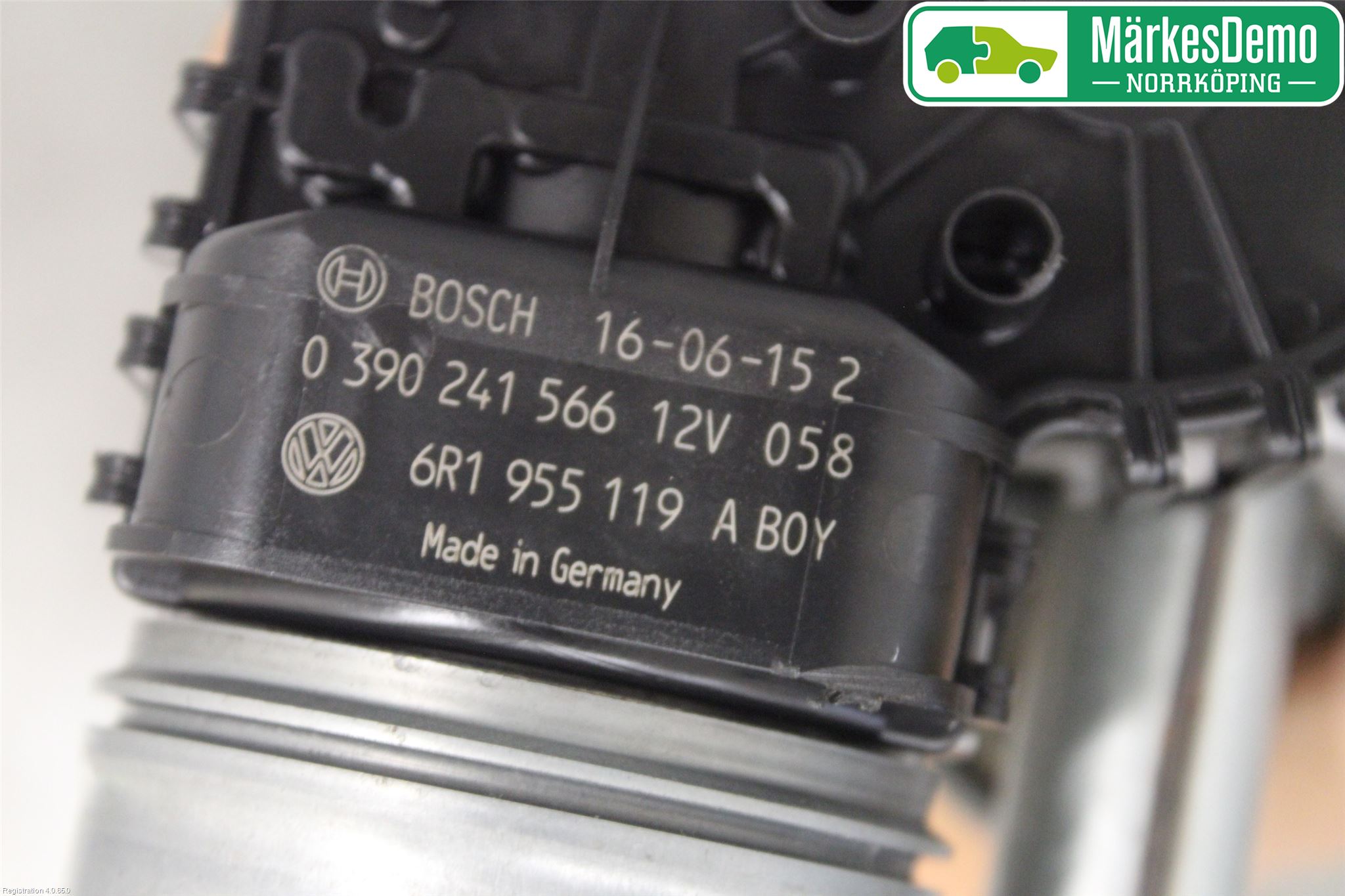 Volkswagen VW UP! / E-UP! Viskeroverføring Frontrute