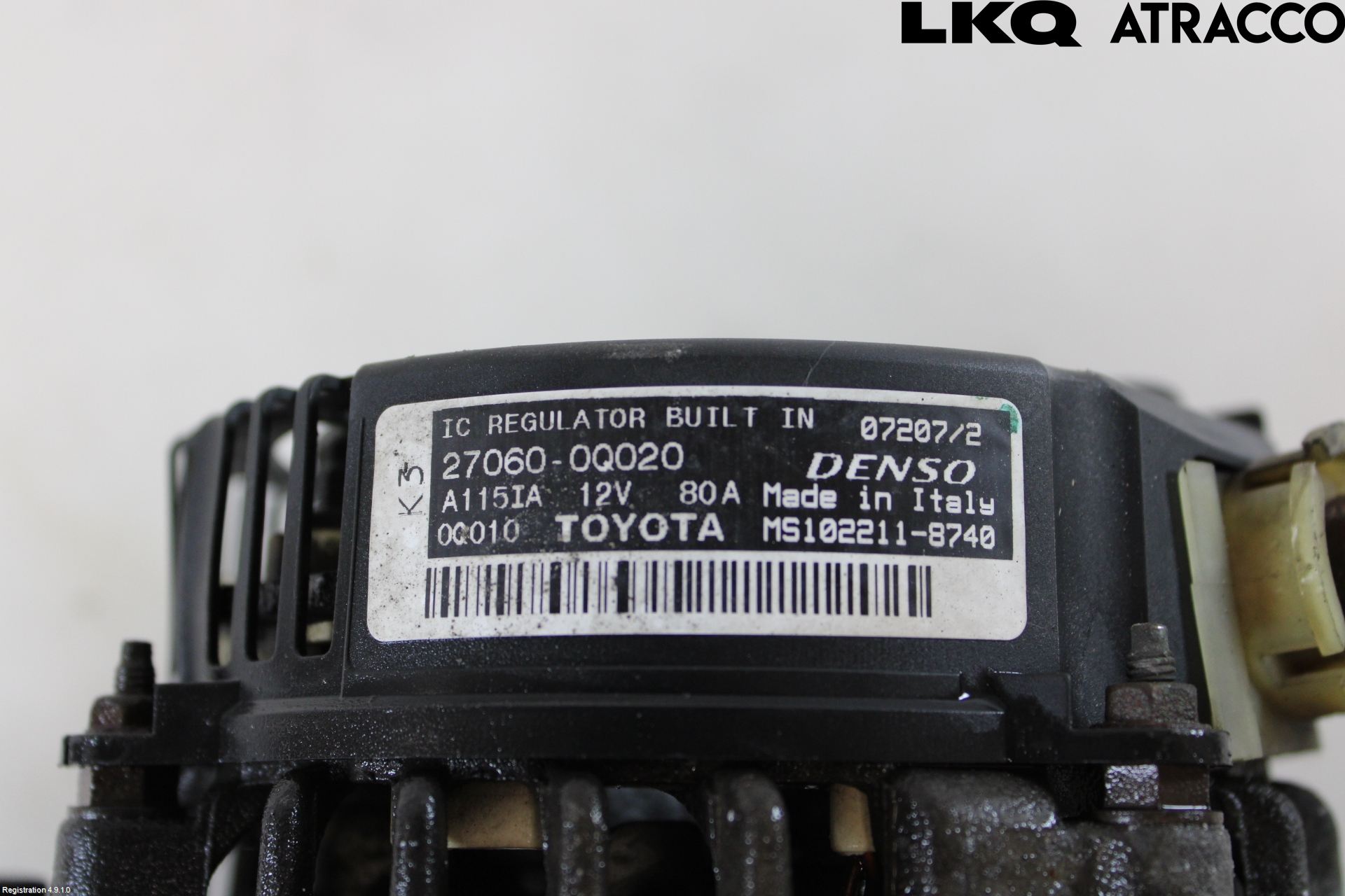 Toyota AYGO 06-14 Dynamo